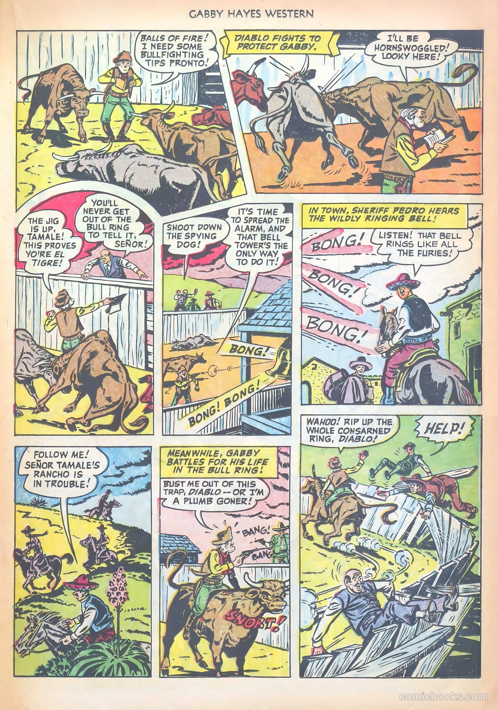 Gabby Hayes Western #39 (1952) — page 21 of 36