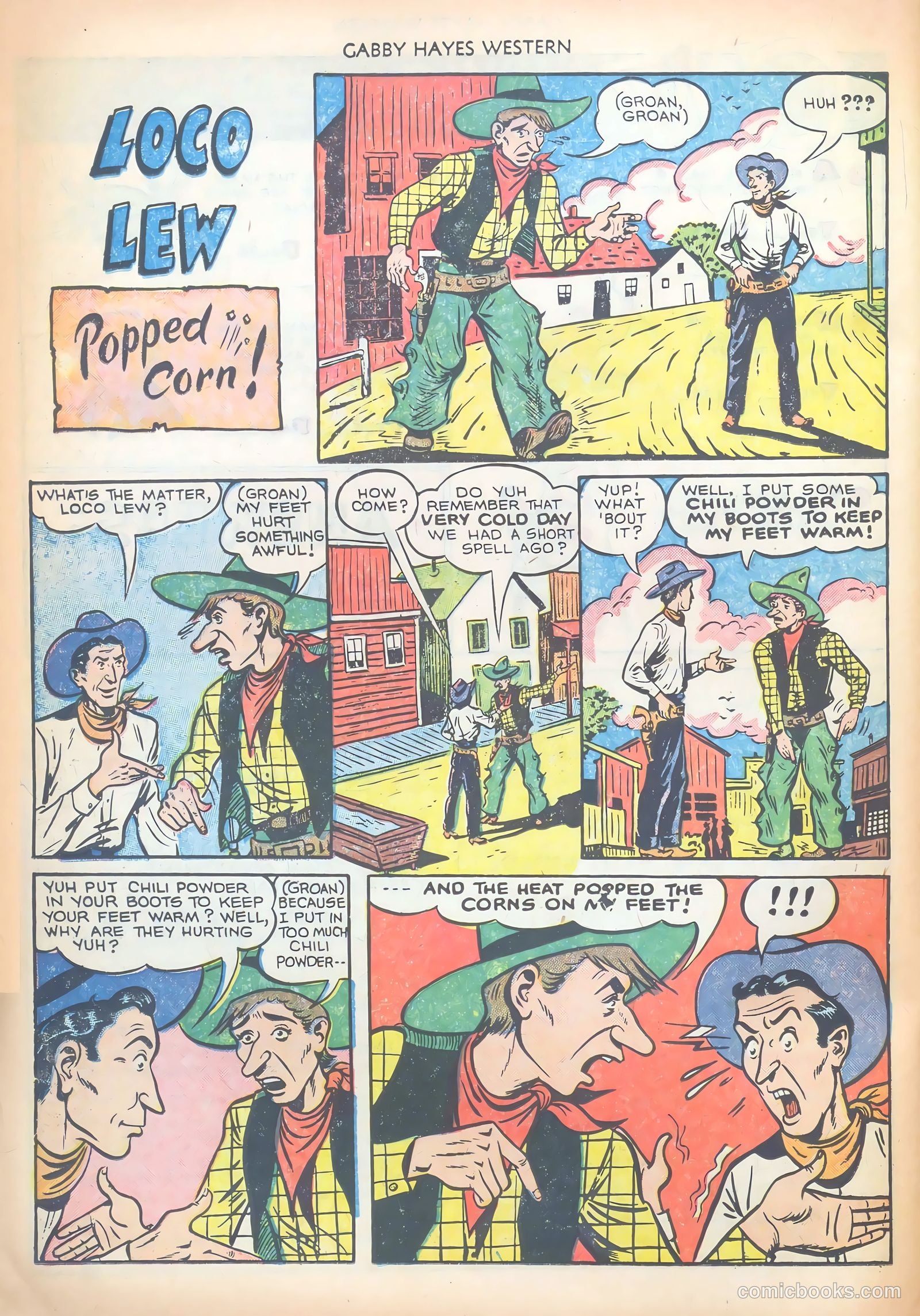 Gabby Hayes Western #39 (1952) — page 26 of 36