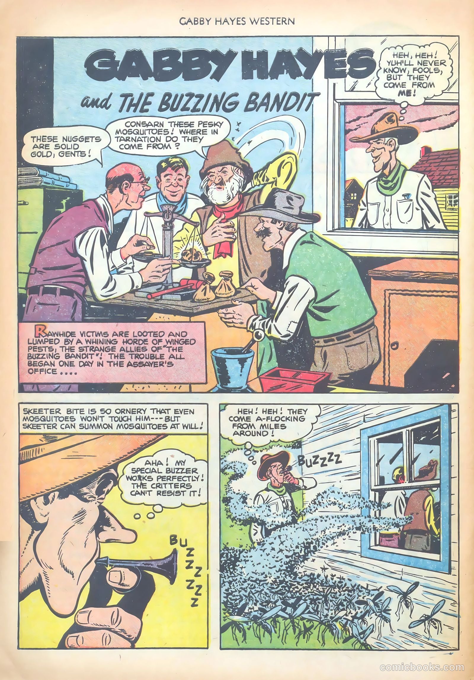 Gabby Hayes Western #39 (1952) — page 28 of 36