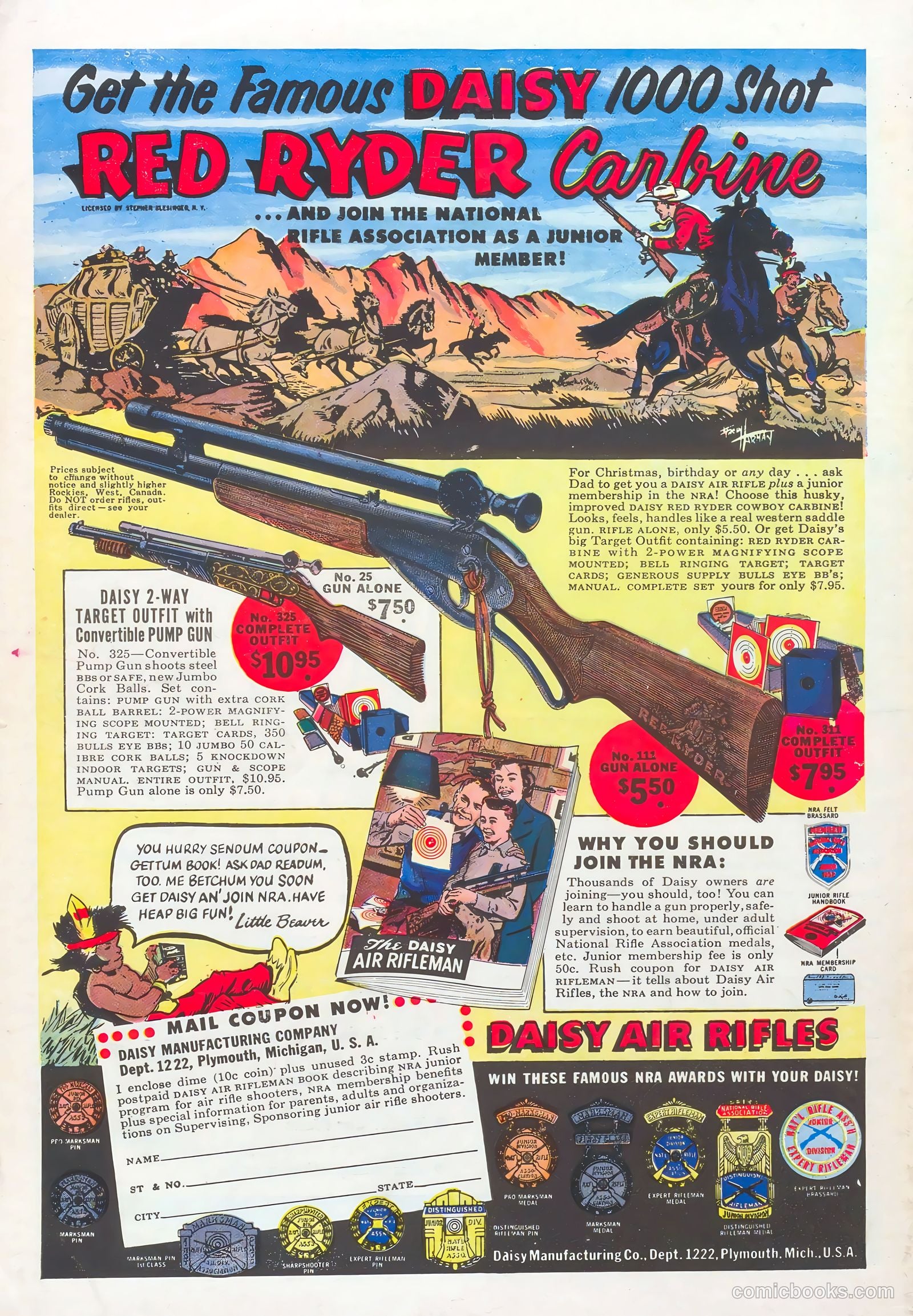 Gabby Hayes Western #39 (1952) — page 36 of 36