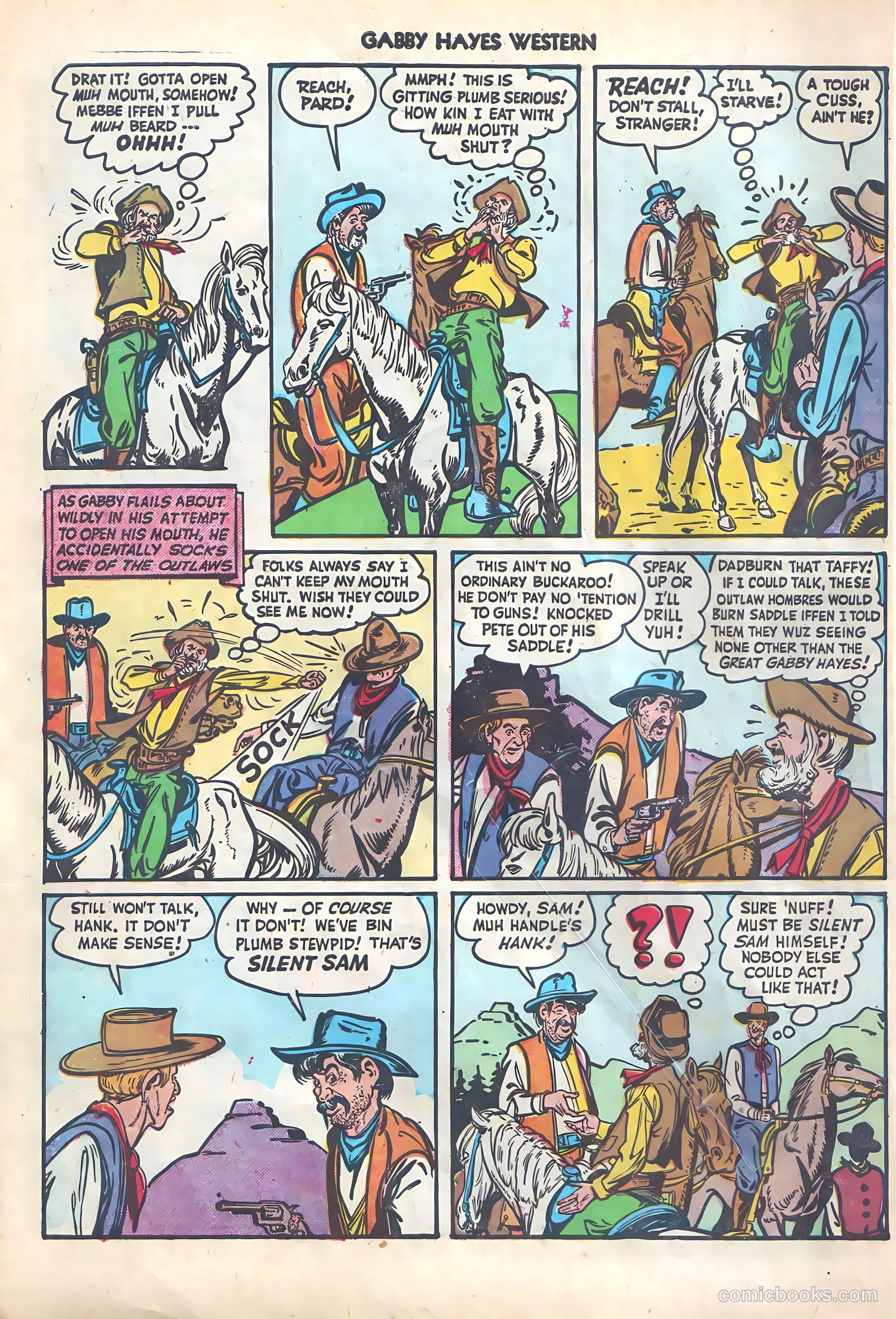 Gabby Hayes Western #4 (1949) — page 6 of 52