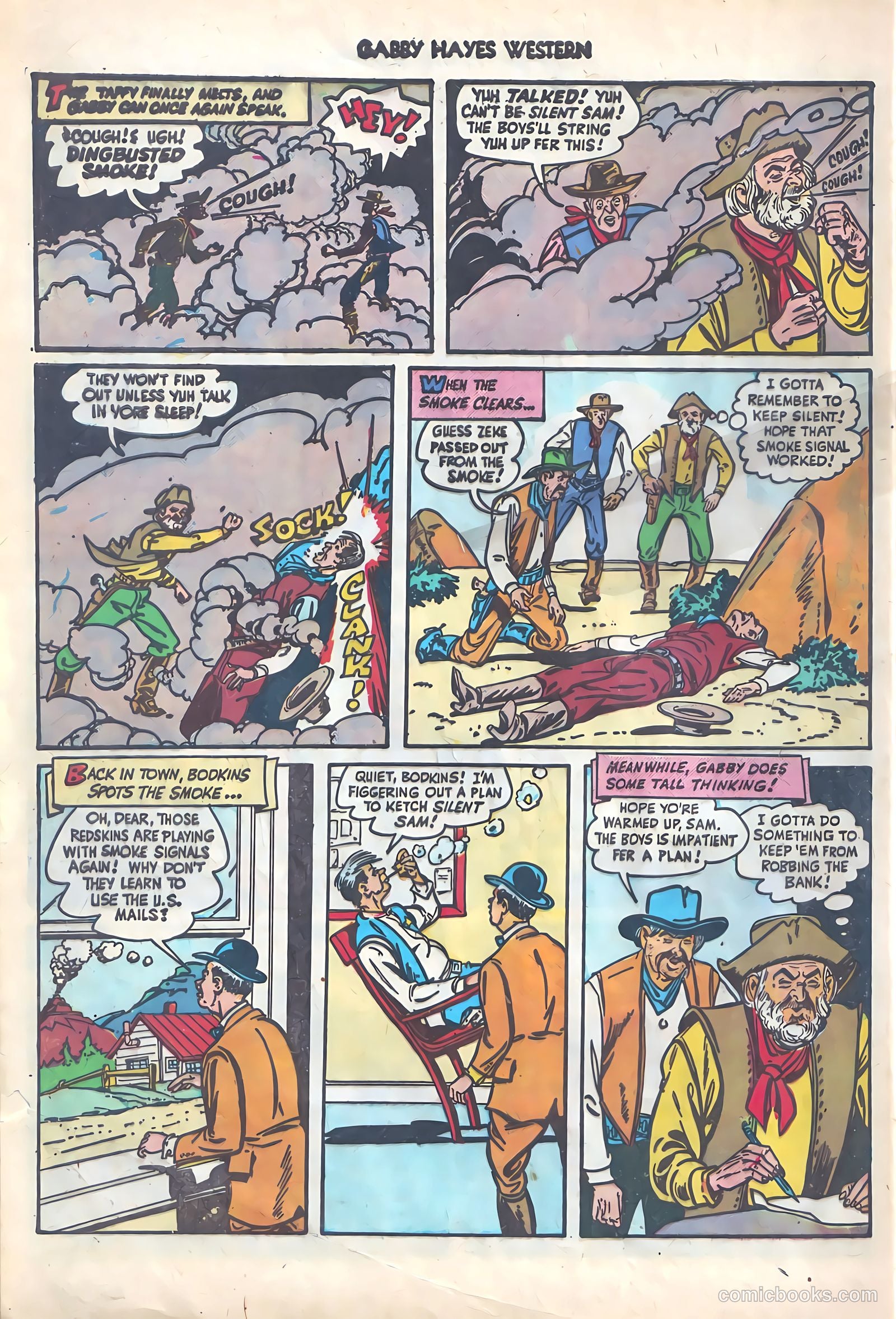 Gabby Hayes Western #4 (1949) — page 8 of 52