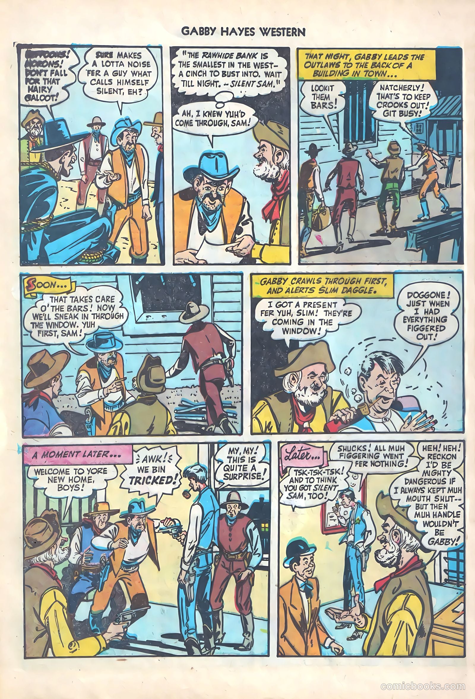 Gabby Hayes Western #4 (1949) — page 12 of 52