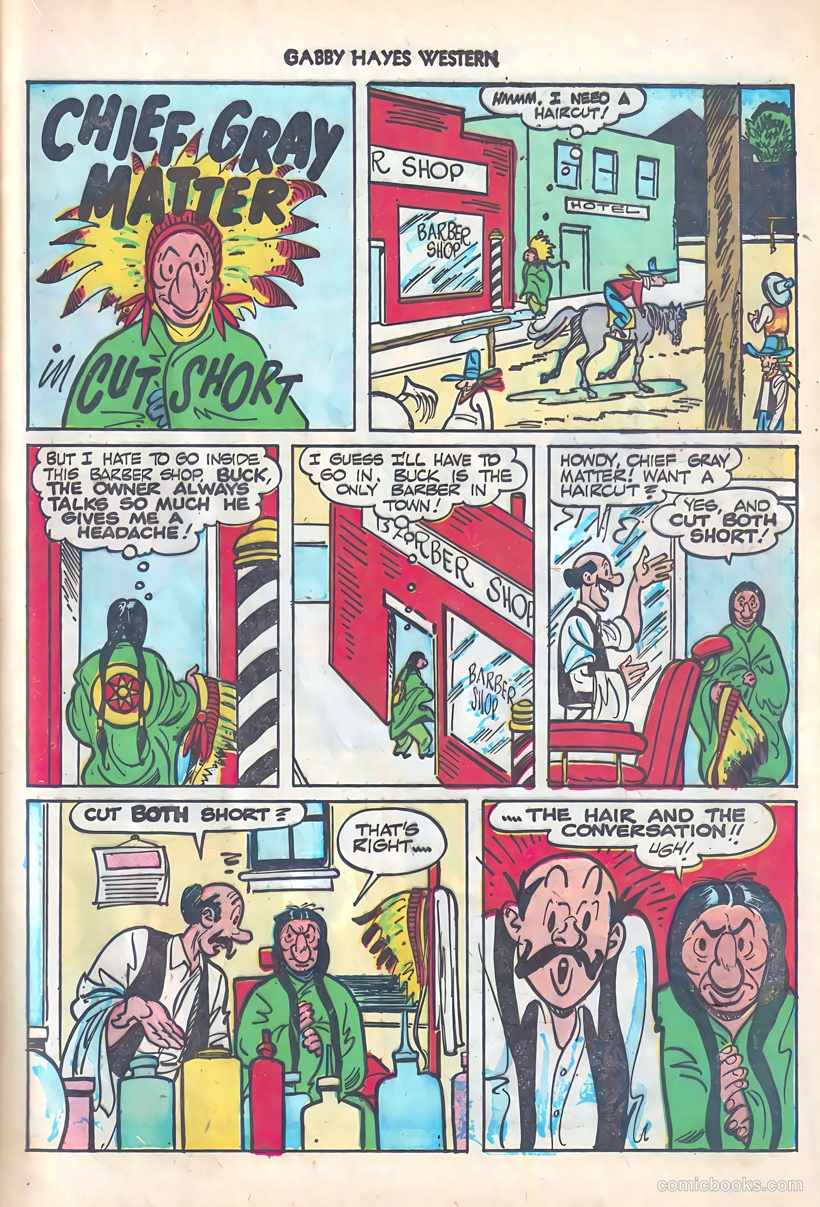 Gabby Hayes Western #4 (1949) — page 13 of 52