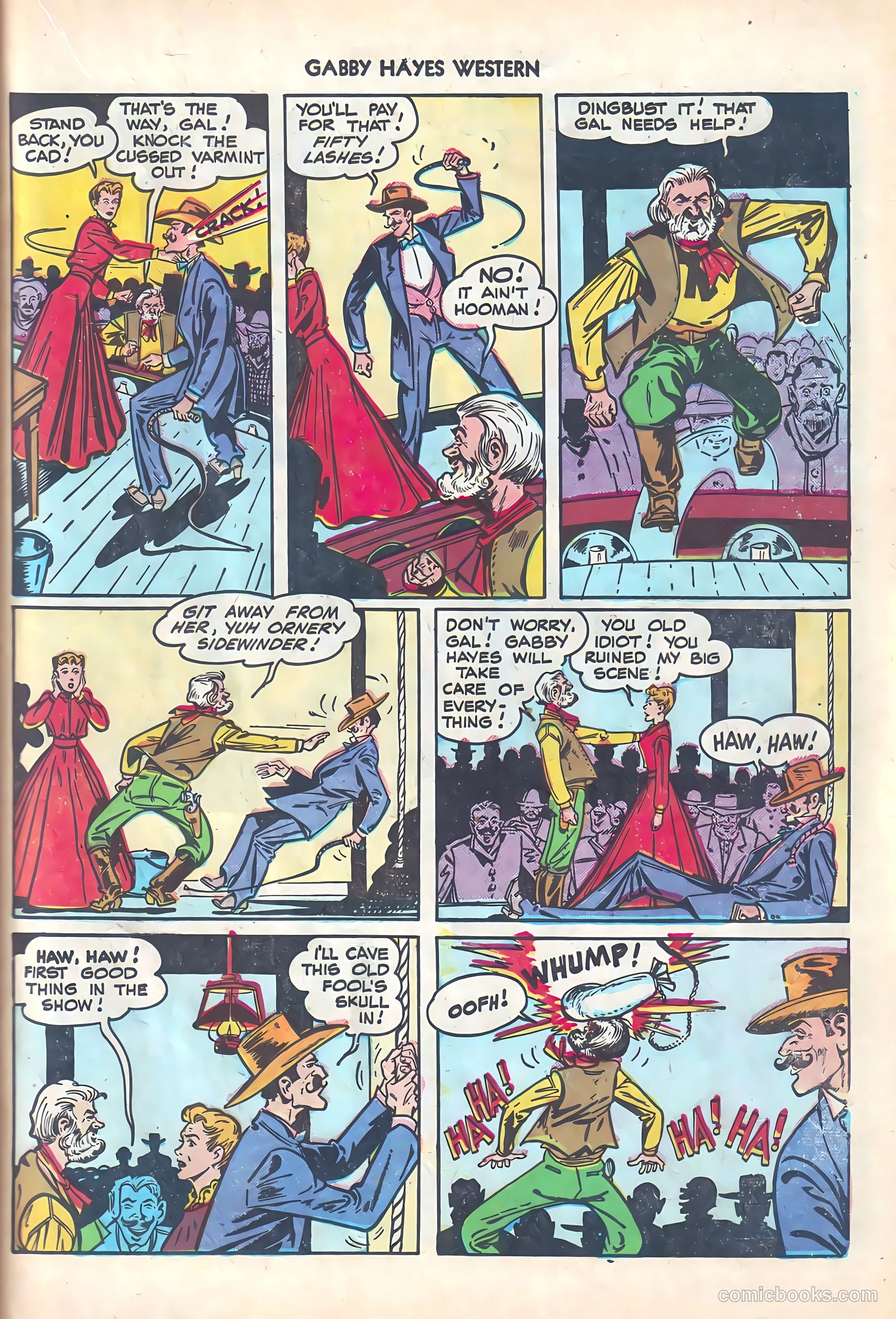 Gabby Hayes Western #4 (1949) — page 15 of 52