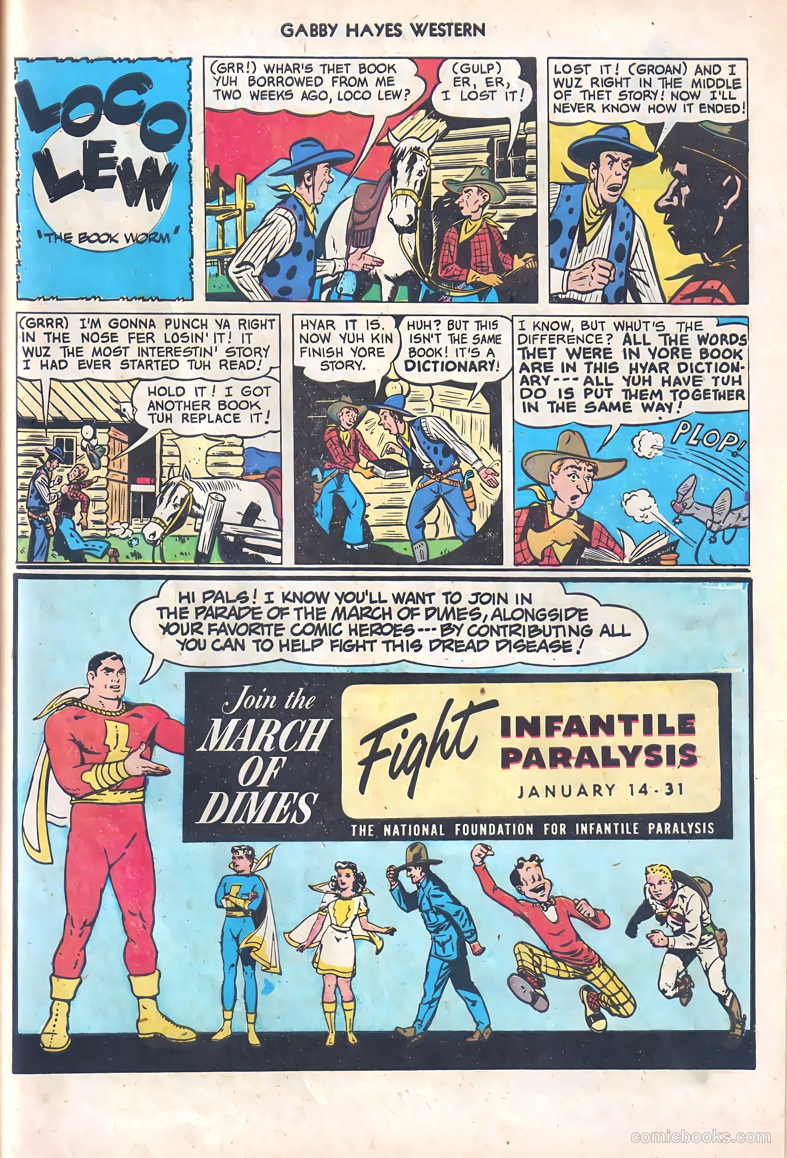 Gabby Hayes Western #4 (1949) — page 21 of 52