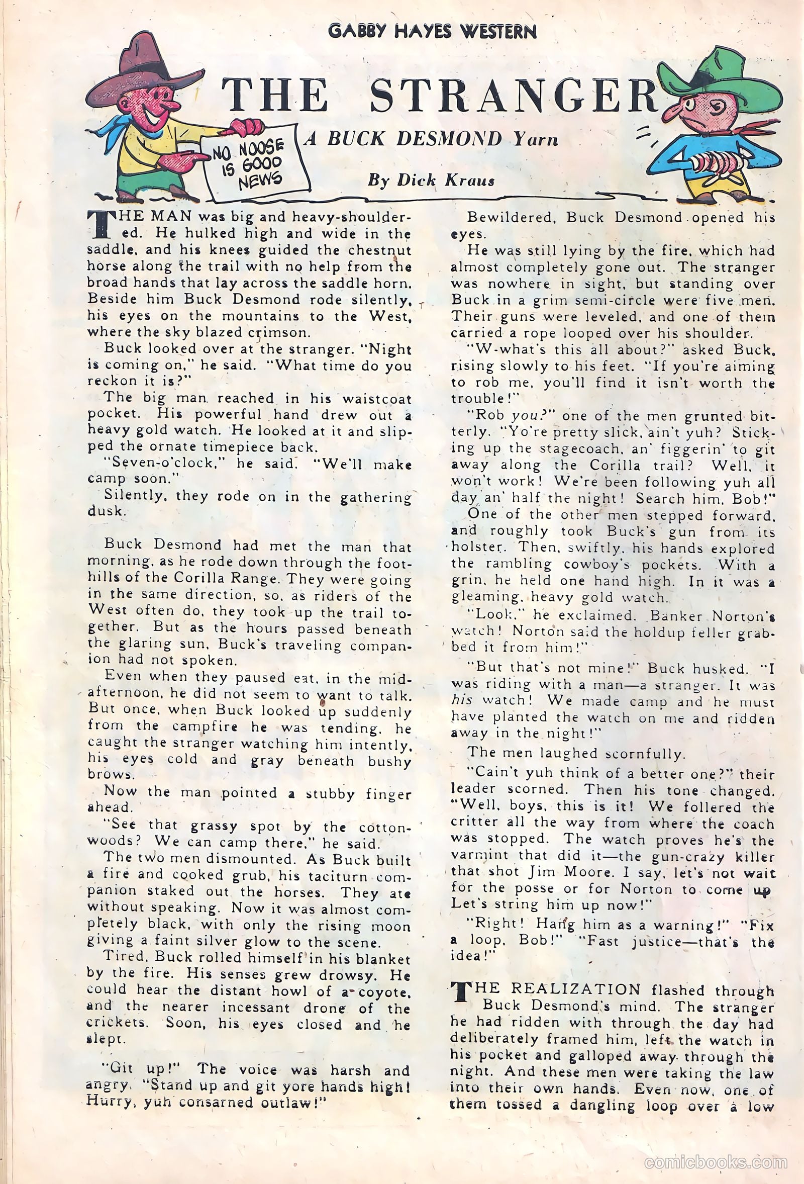Gabby Hayes Western #4 (1949) — page 22 of 52