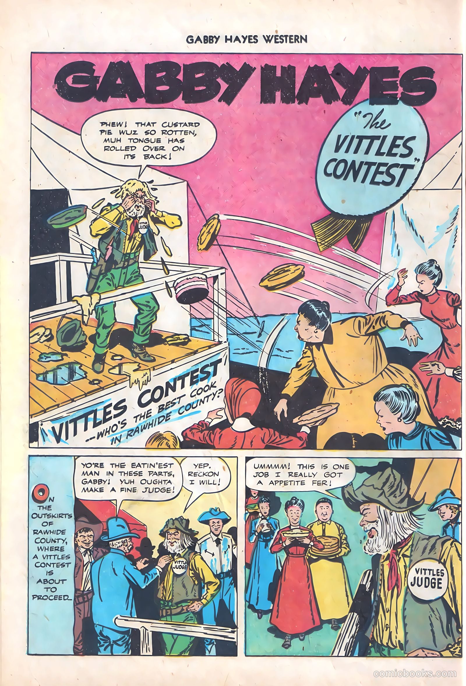 Gabby Hayes Western #4 (1949) — page 24 of 52