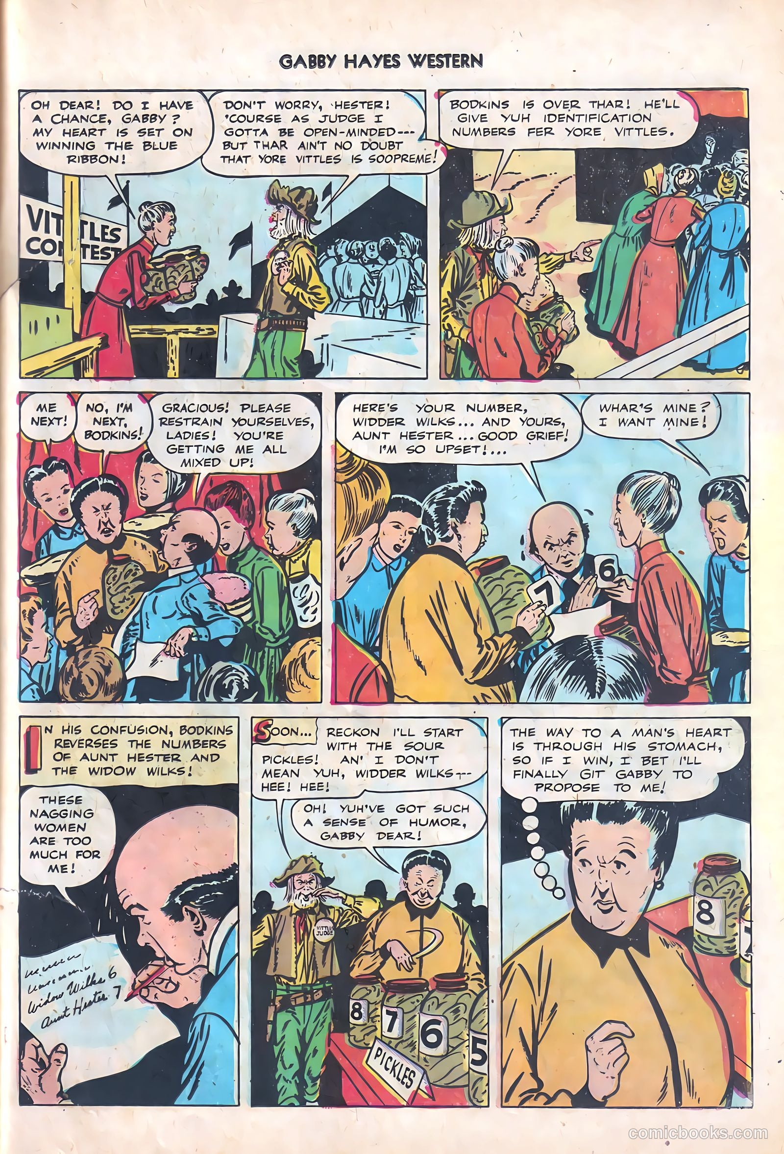 Gabby Hayes Western #4 (1949) — page 25 of 52