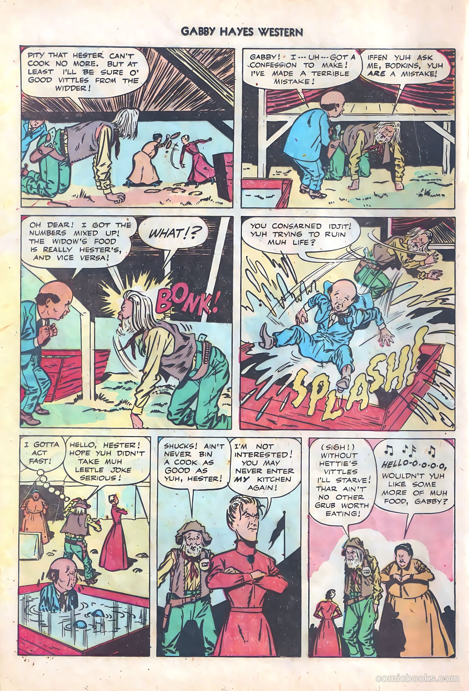 Gabby Hayes Western #4 (1949) — page 28 of 52
