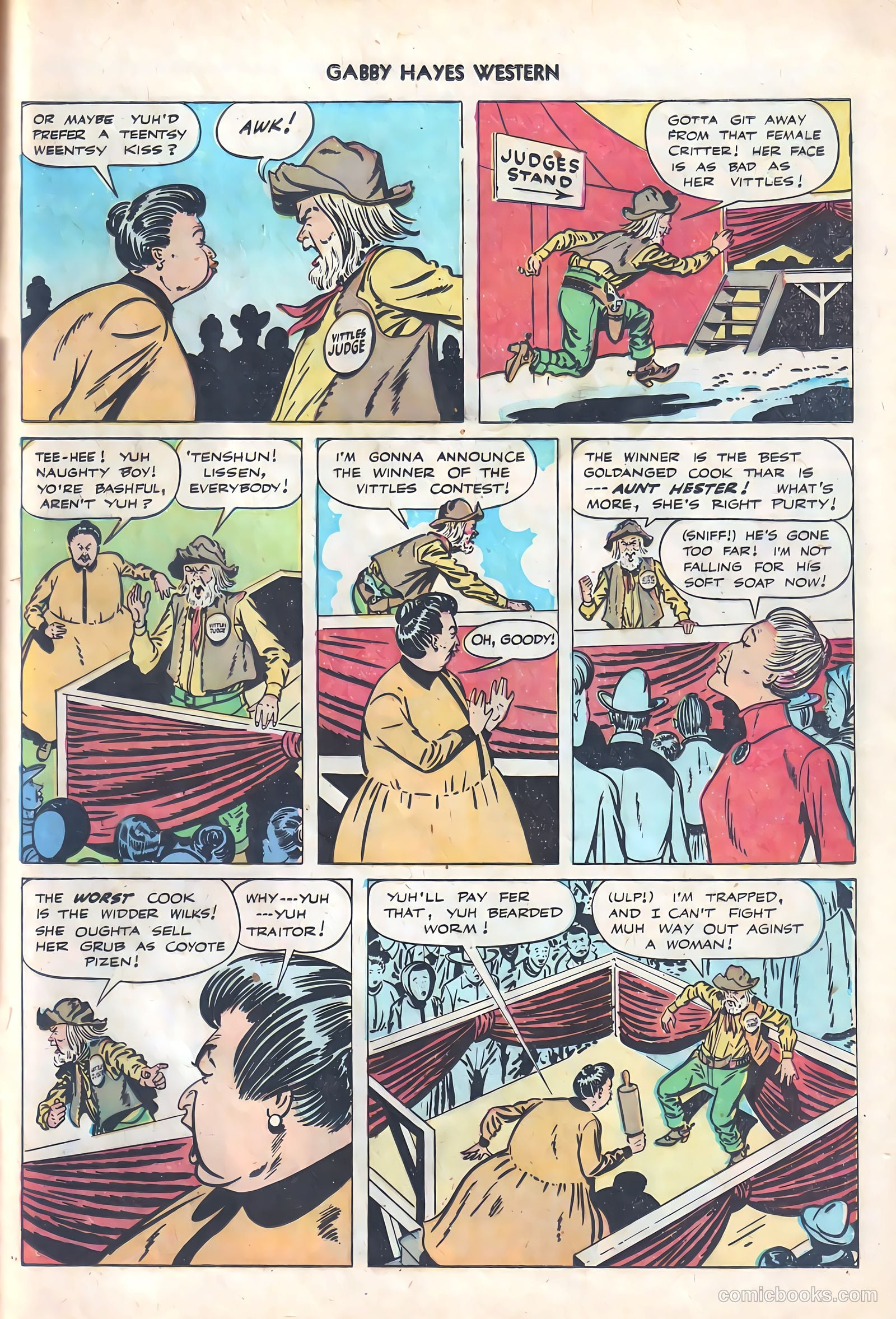 Gabby Hayes Western #4 (1949) — page 29 of 52