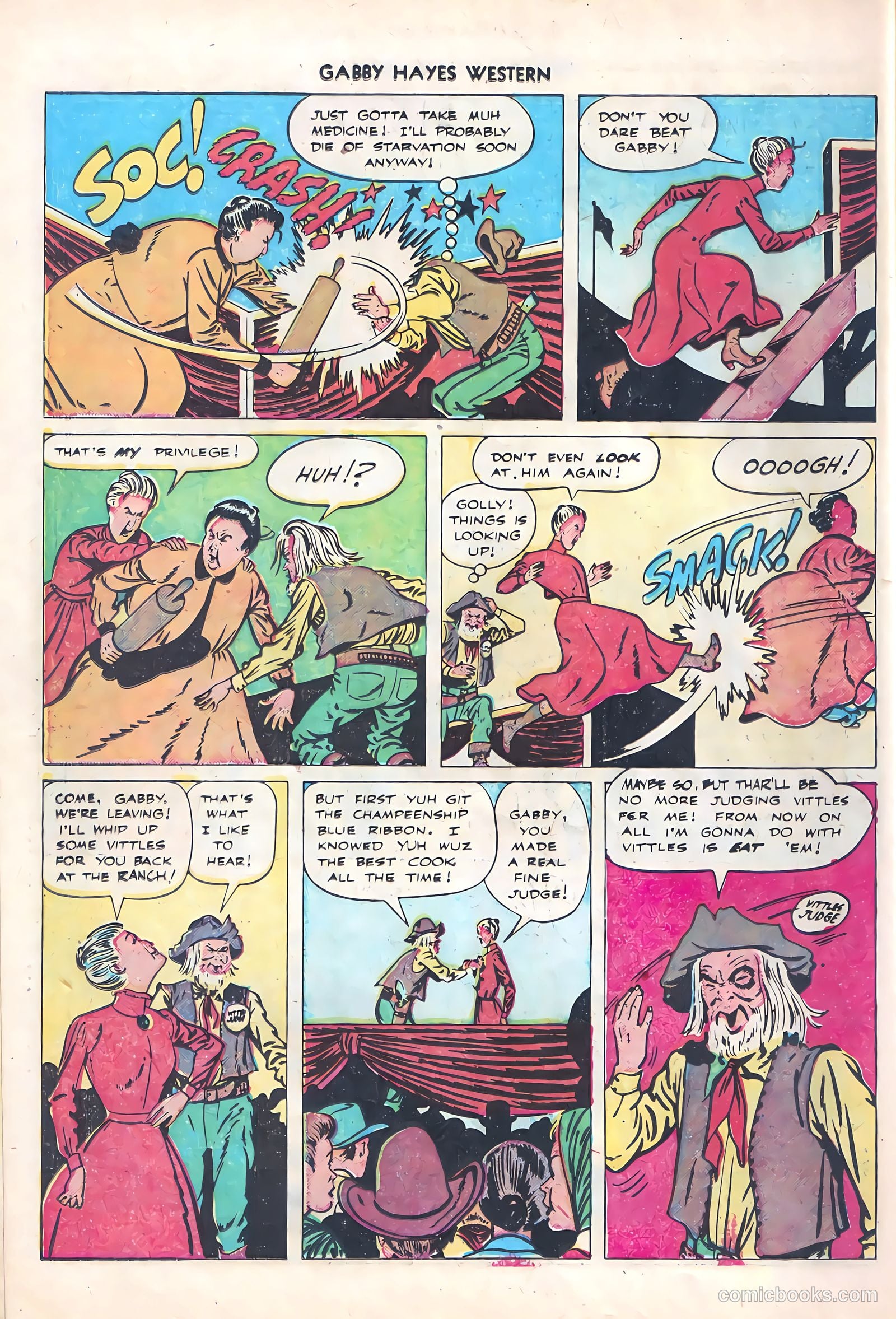 Gabby Hayes Western #4 (1949) — page 30 of 52