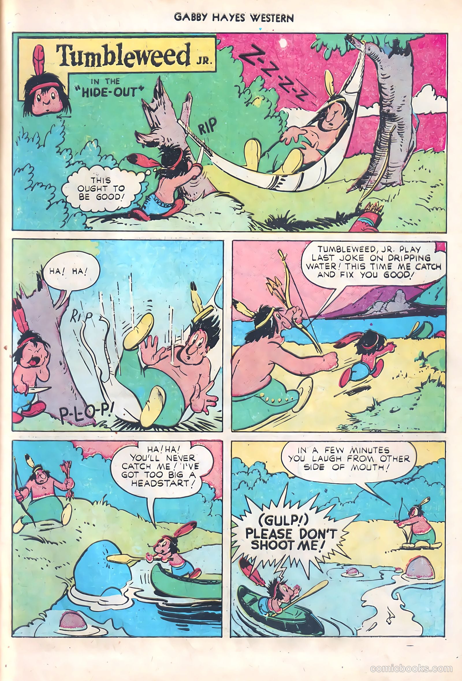 Gabby Hayes Western #4 (1949) — page 31 of 52