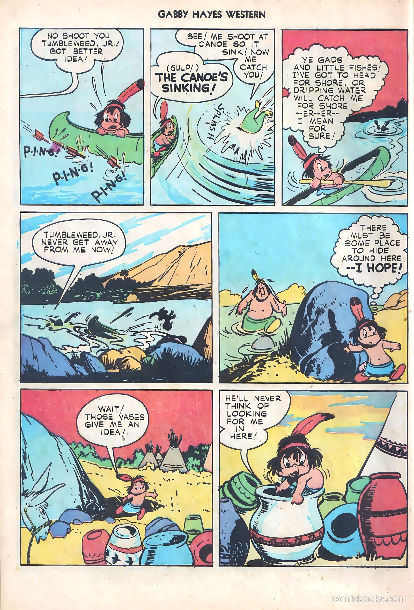Gabby Hayes Western #4 (1949) — page 32 of 52