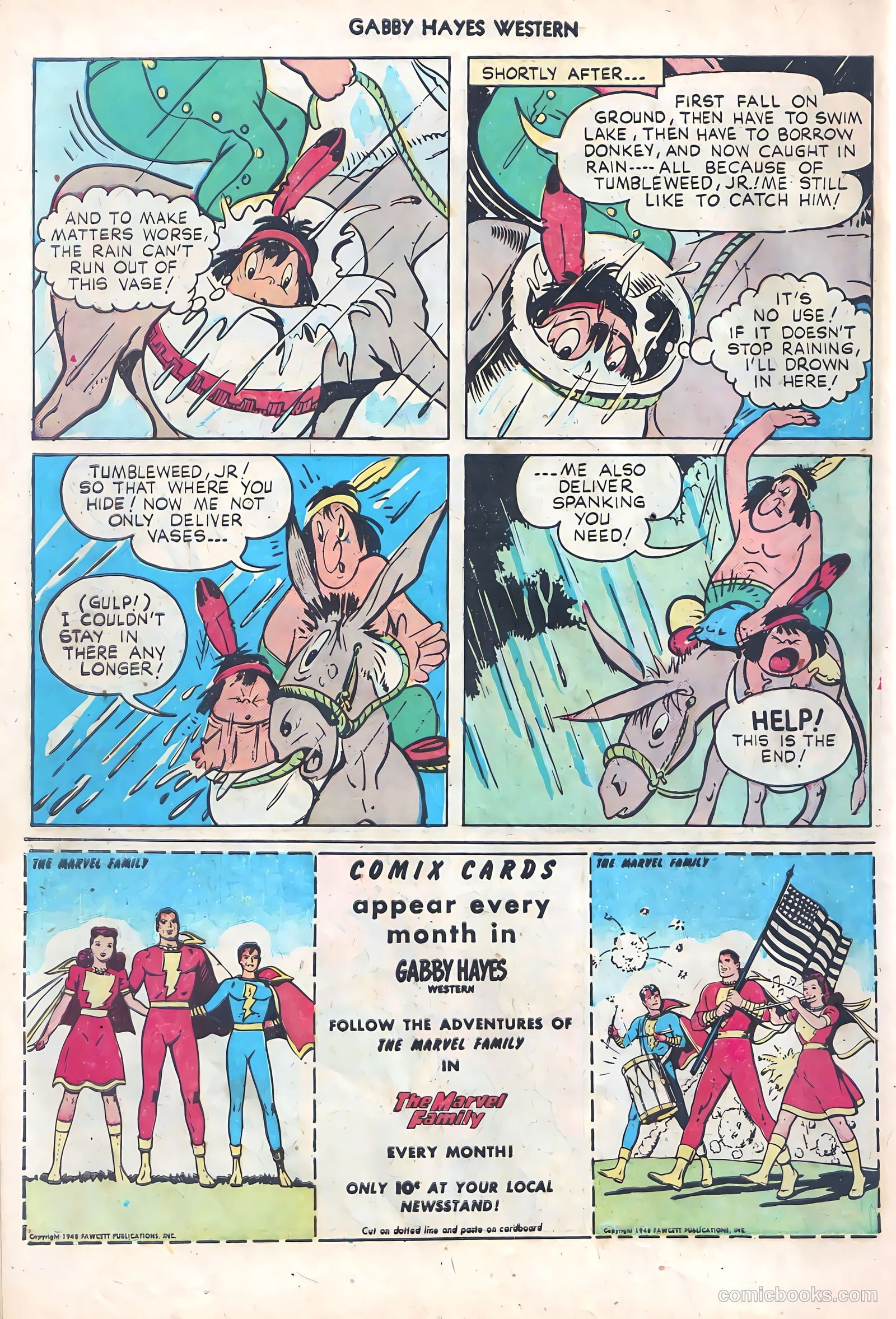 Gabby Hayes Western #4 (1949) — page 34 of 52