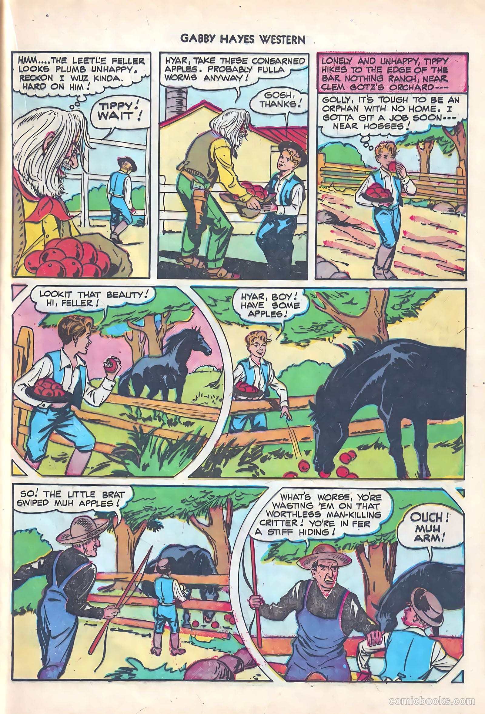 Gabby Hayes Western #4 (1949) — page 37 of 52