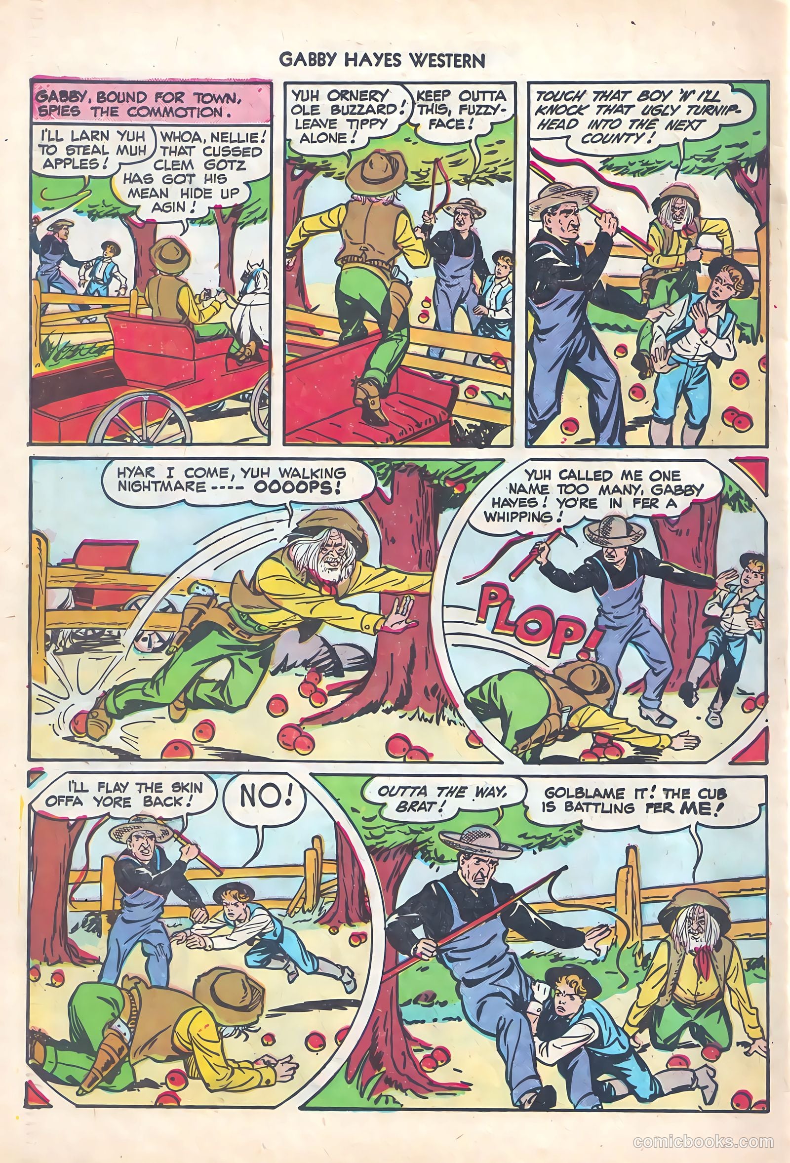 Gabby Hayes Western #4 (1949) — page 38 of 52
