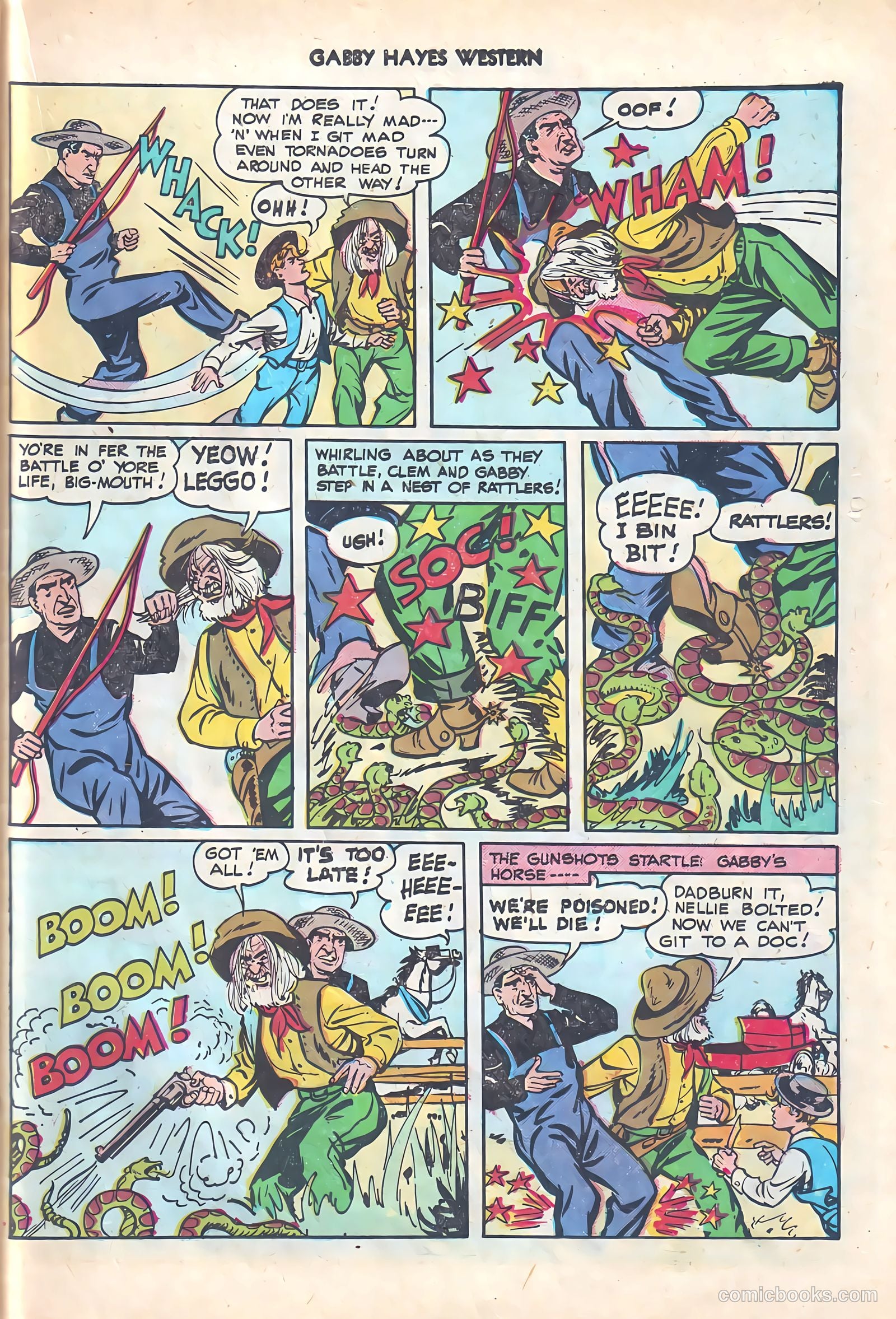 Gabby Hayes Western #4 (1949) — page 39 of 52
