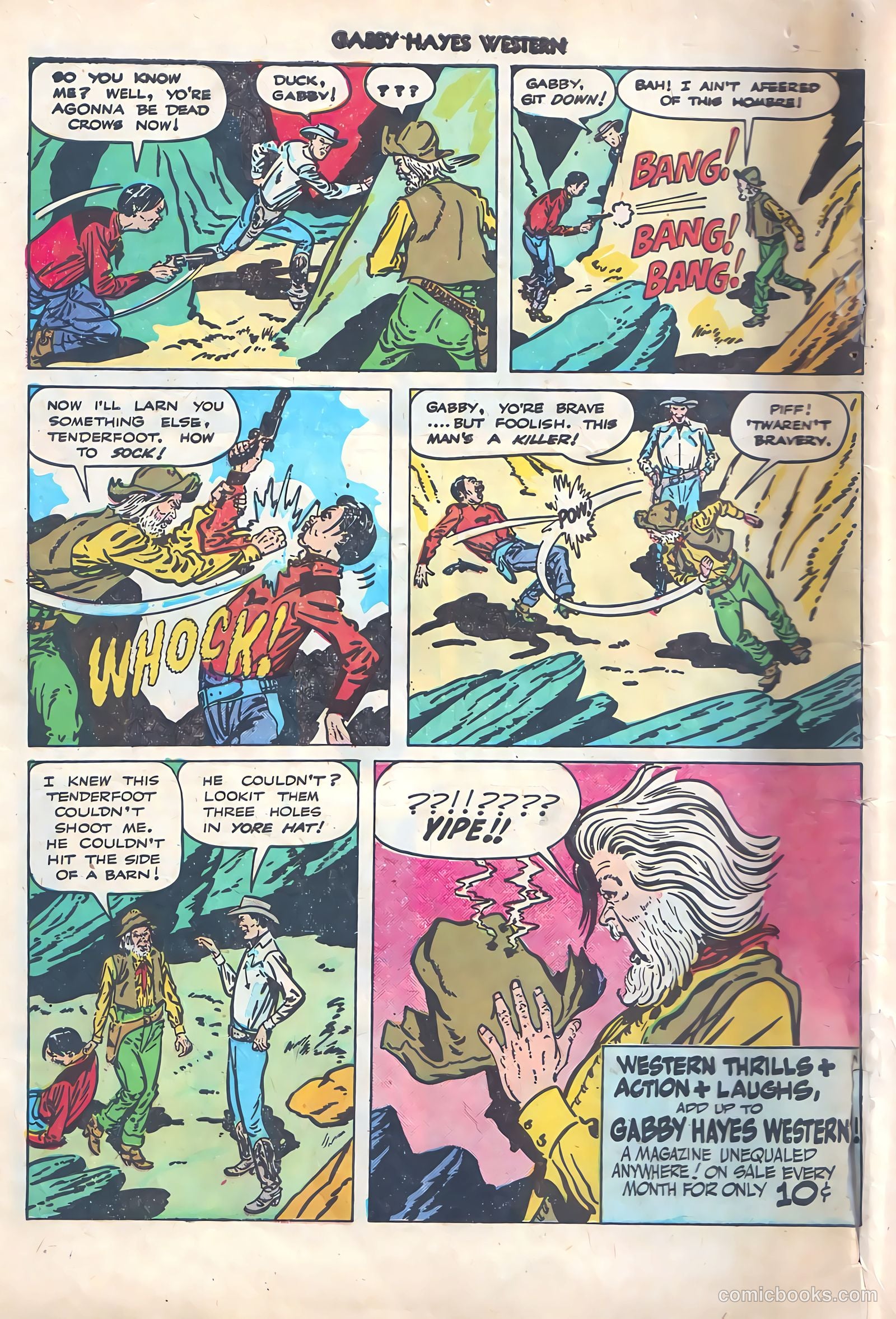 Gabby Hayes Western #4 (1949) — page 50 of 52