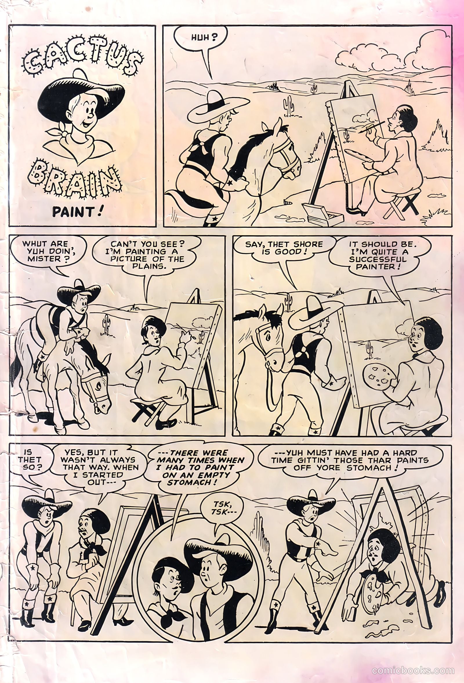 Gabby Hayes Western #4 (1949) — page 51 of 52