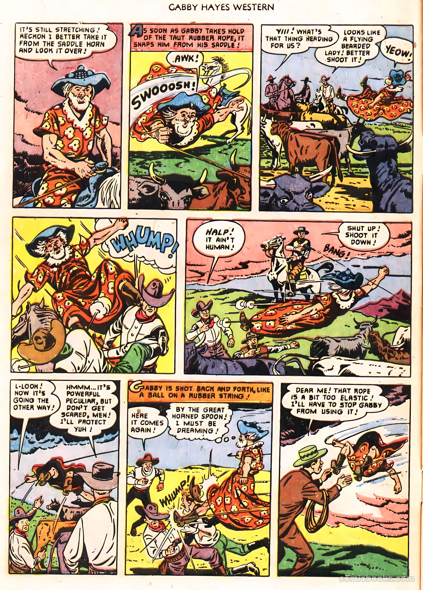 Gabby Hayes Western #40 (1952) — page 5 of 34