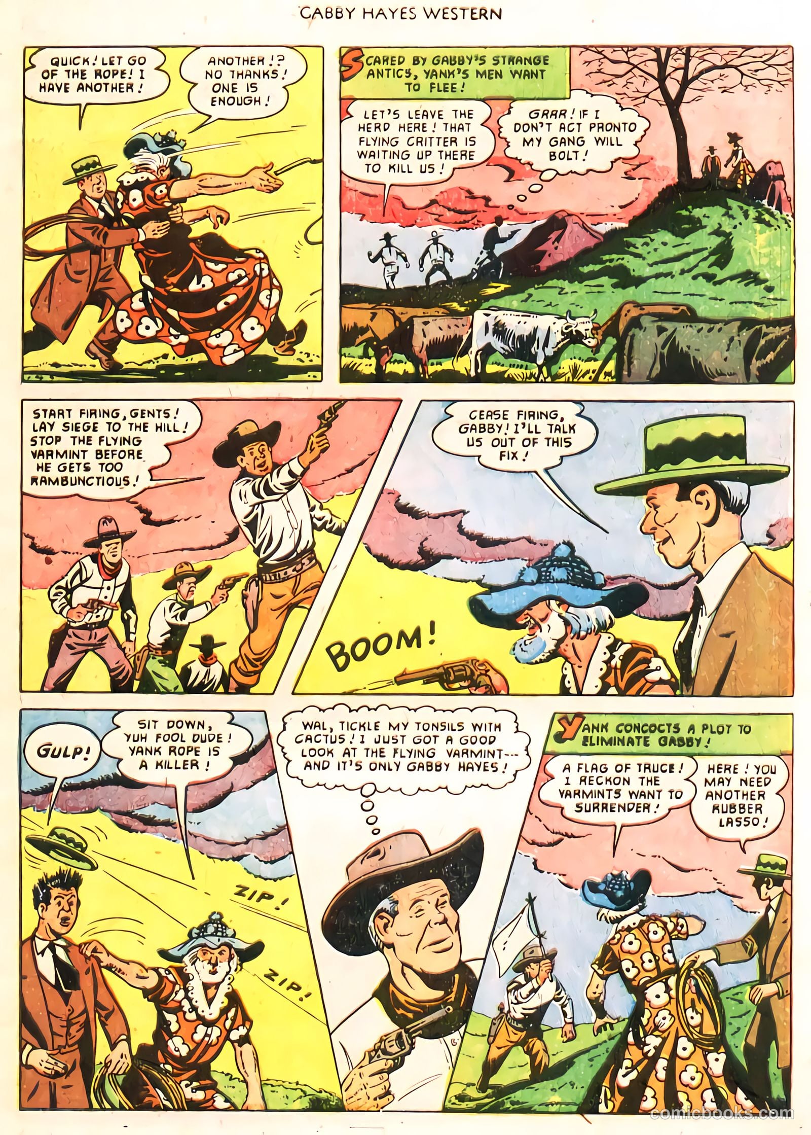 Gabby Hayes Western #40 (1952) — page 6 of 34