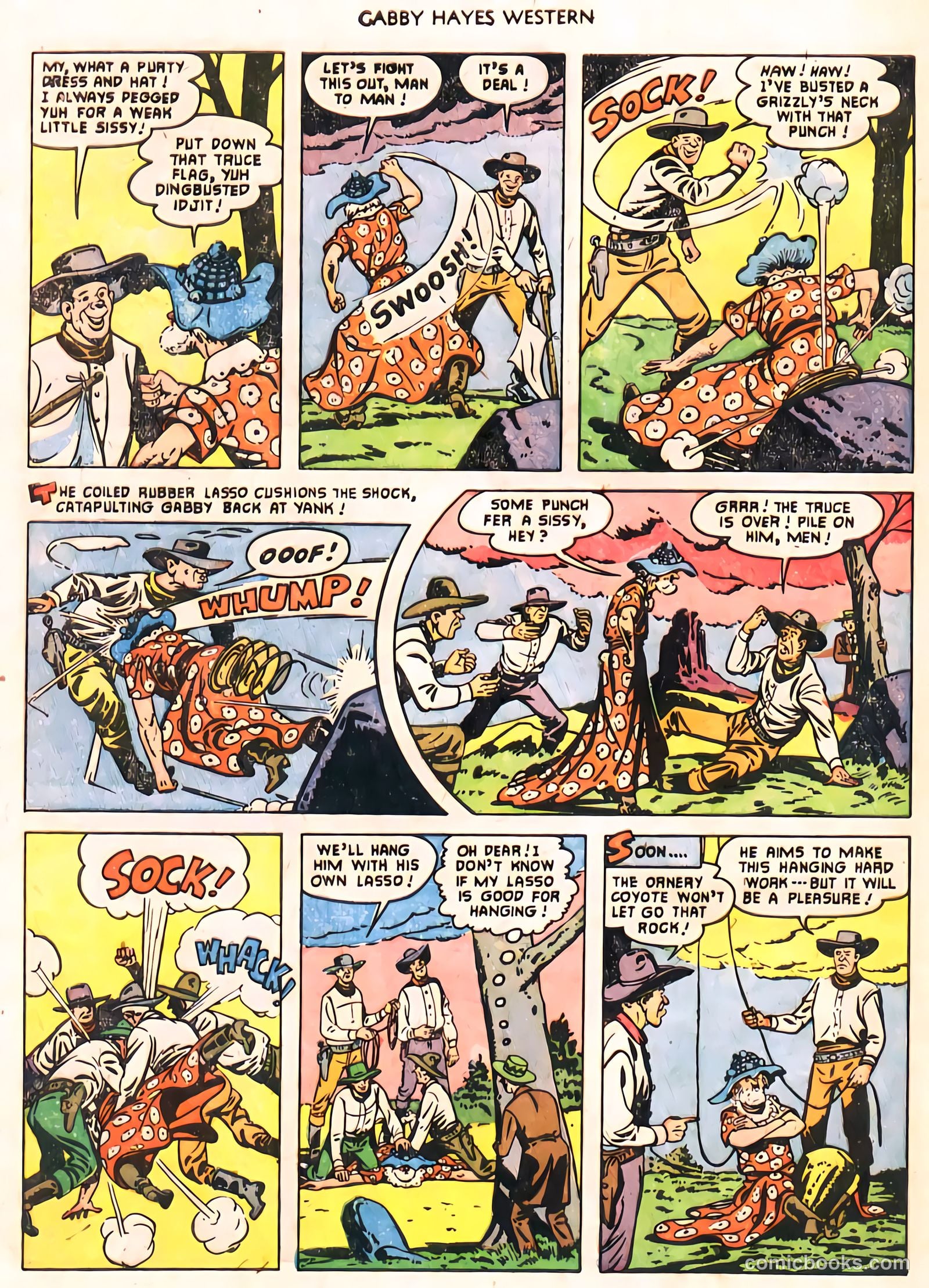 Gabby Hayes Western #40 (1952) — page 7 of 34