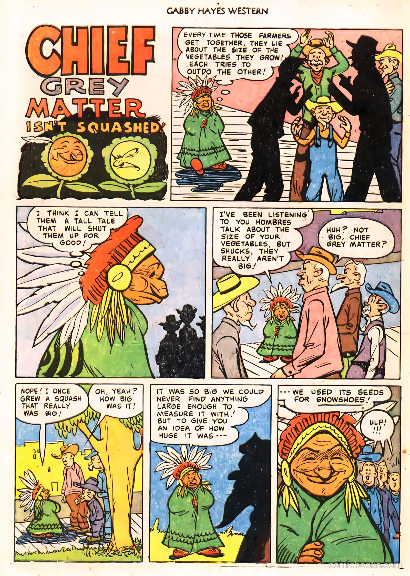 Gabby Hayes Western #40 (1952) — page 9 of 34