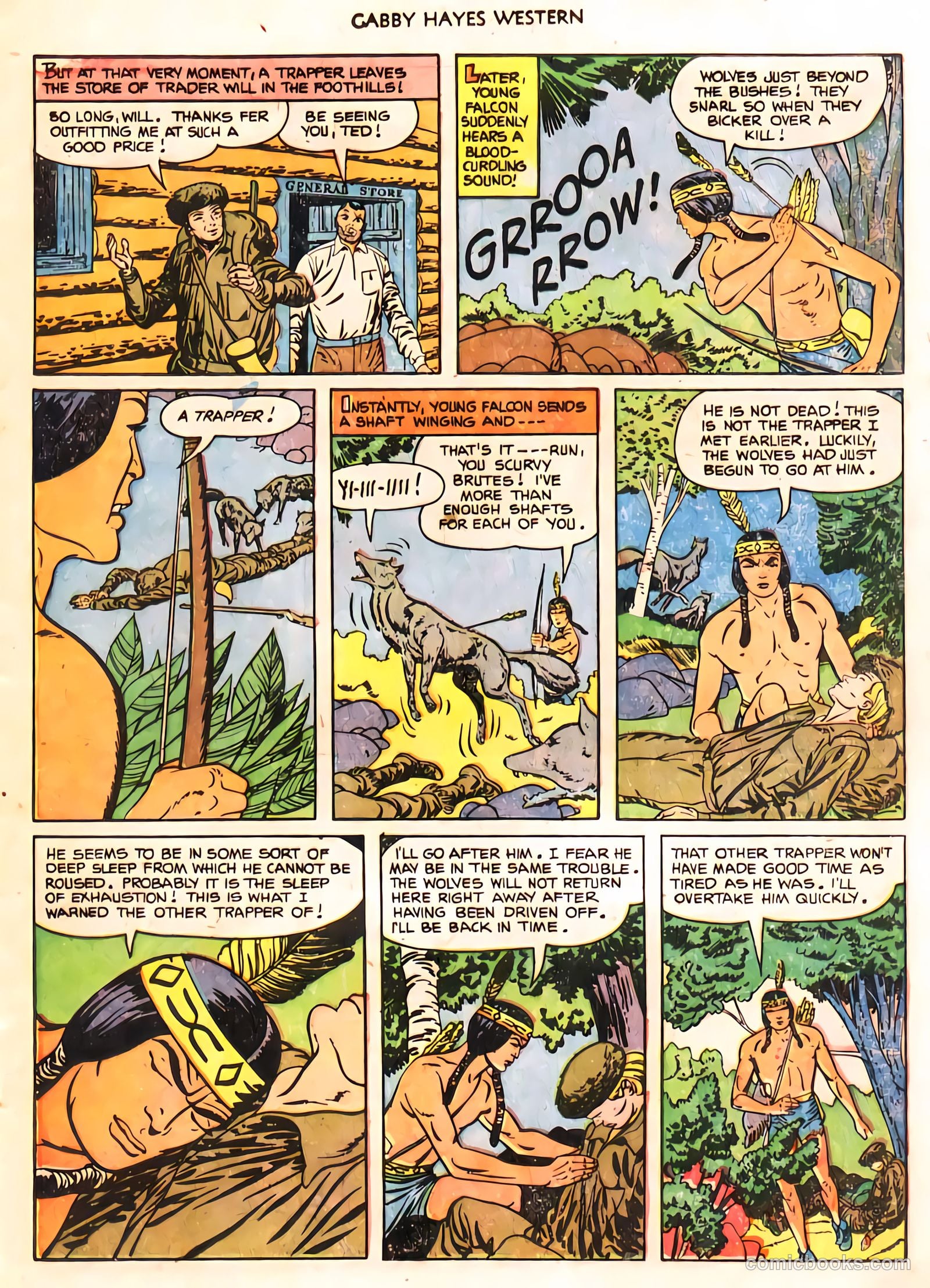 Gabby Hayes Western #40 (1952) — page 12 of 34