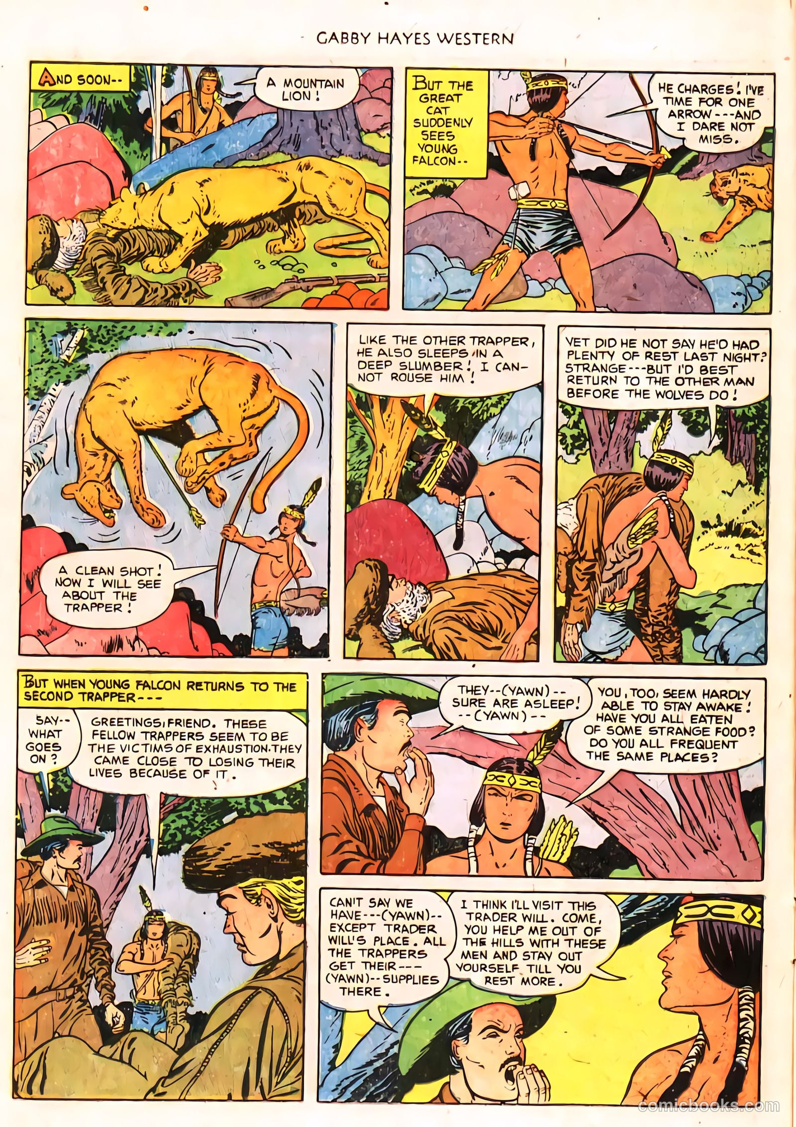 Gabby Hayes Western #40 (1952) — page 13 of 34