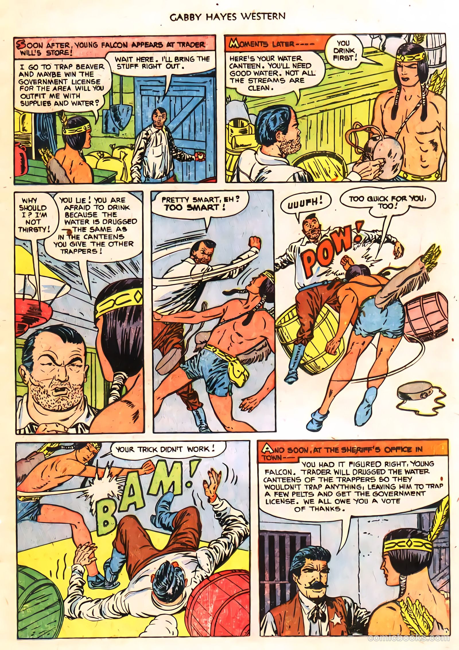 Gabby Hayes Western #40 (1952) — page 14 of 34