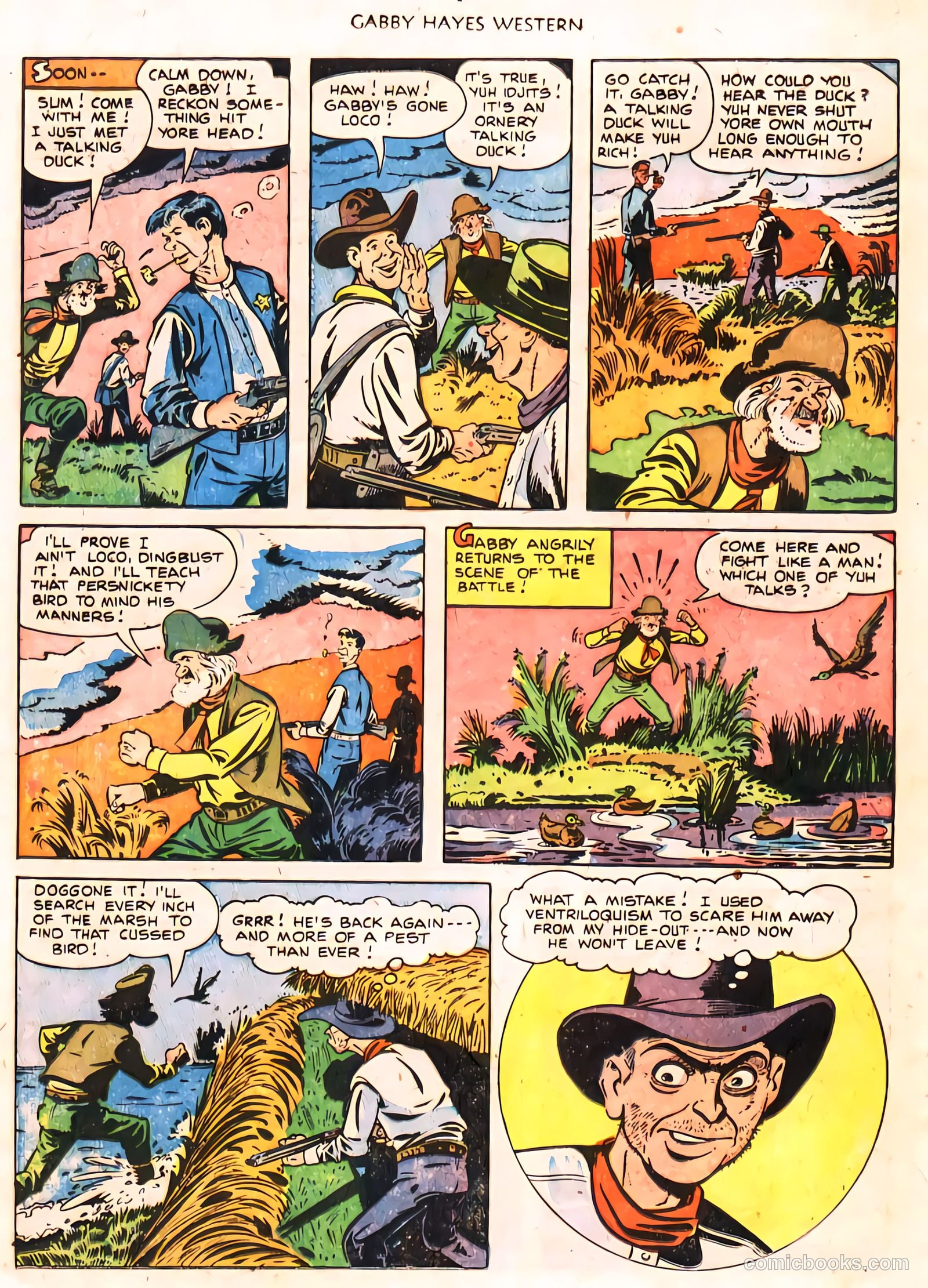 Gabby Hayes Western #40 (1952) — page 17 of 34