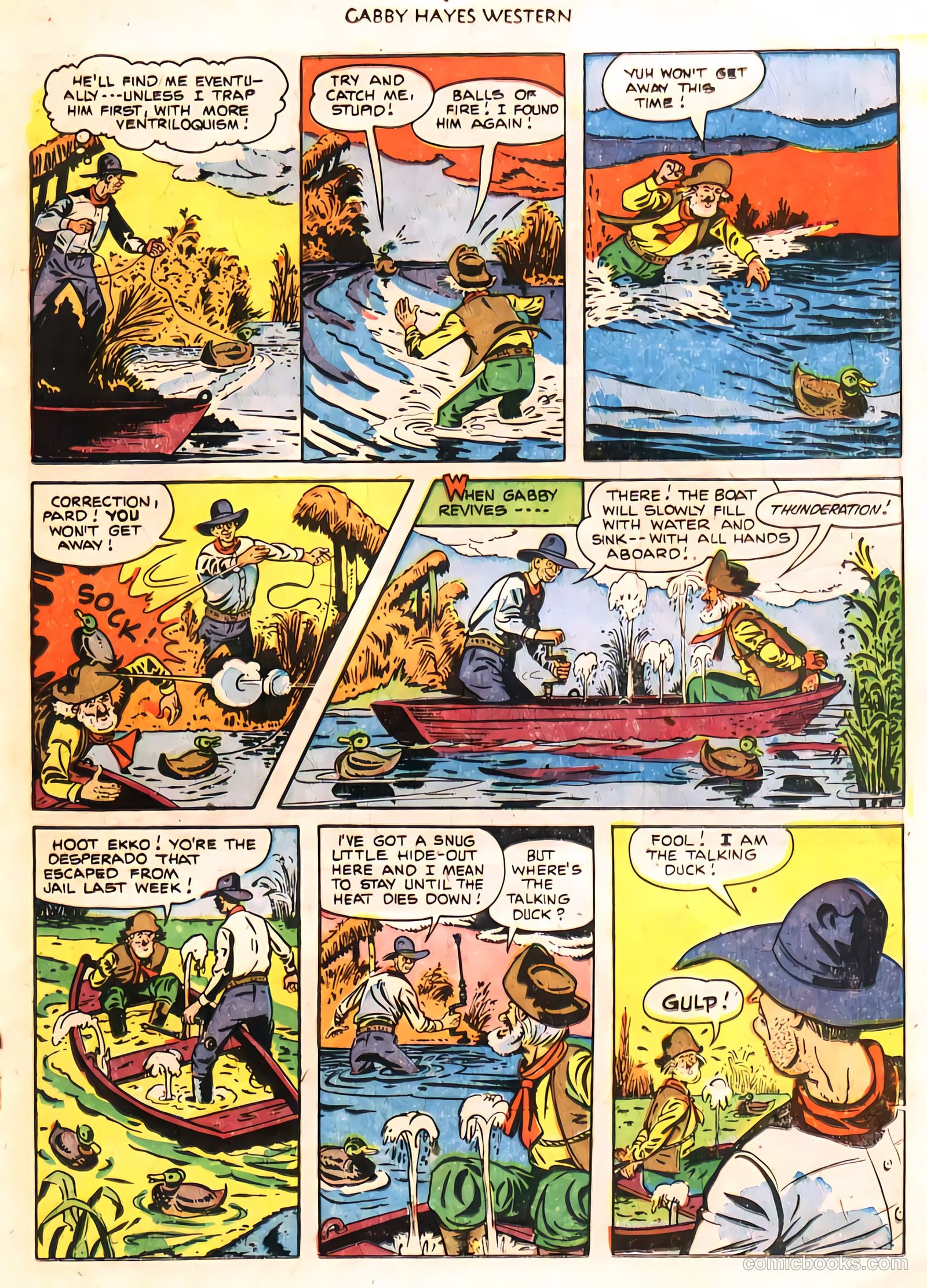 Gabby Hayes Western #40 (1952) — page 18 of 34