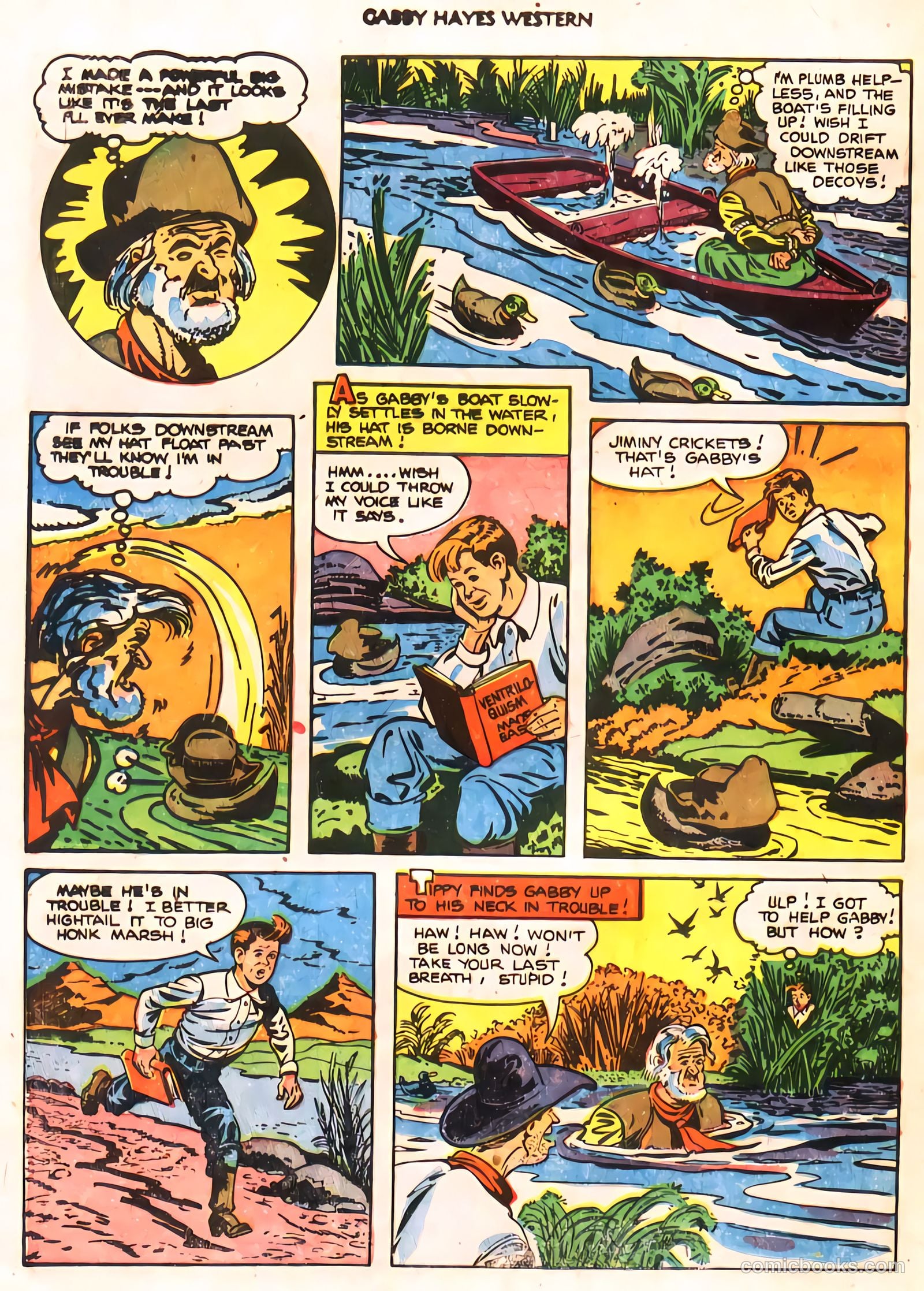 Gabby Hayes Western #40 (1952) — page 19 of 34