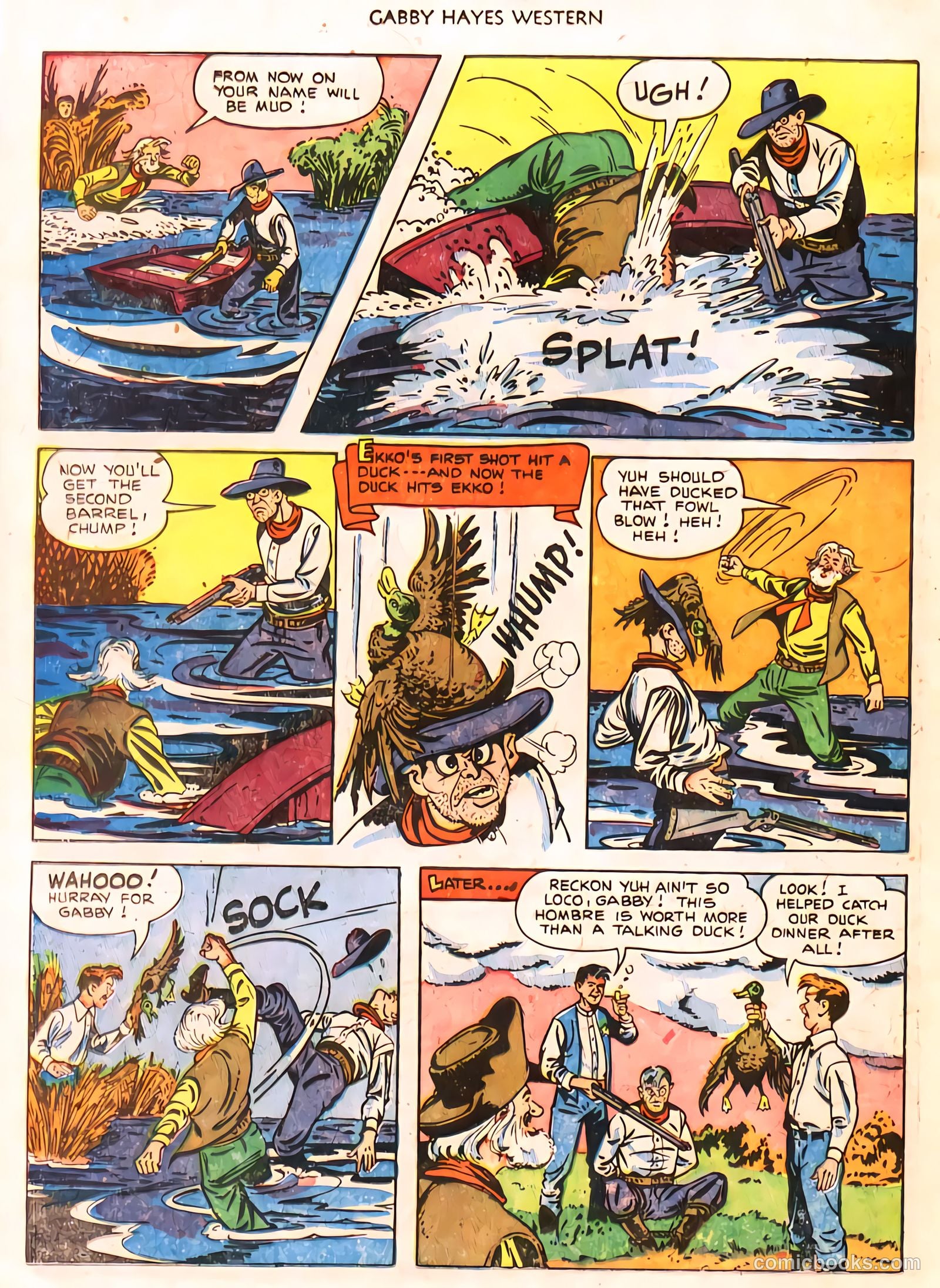 Gabby Hayes Western #40 (1952) — page 21 of 34