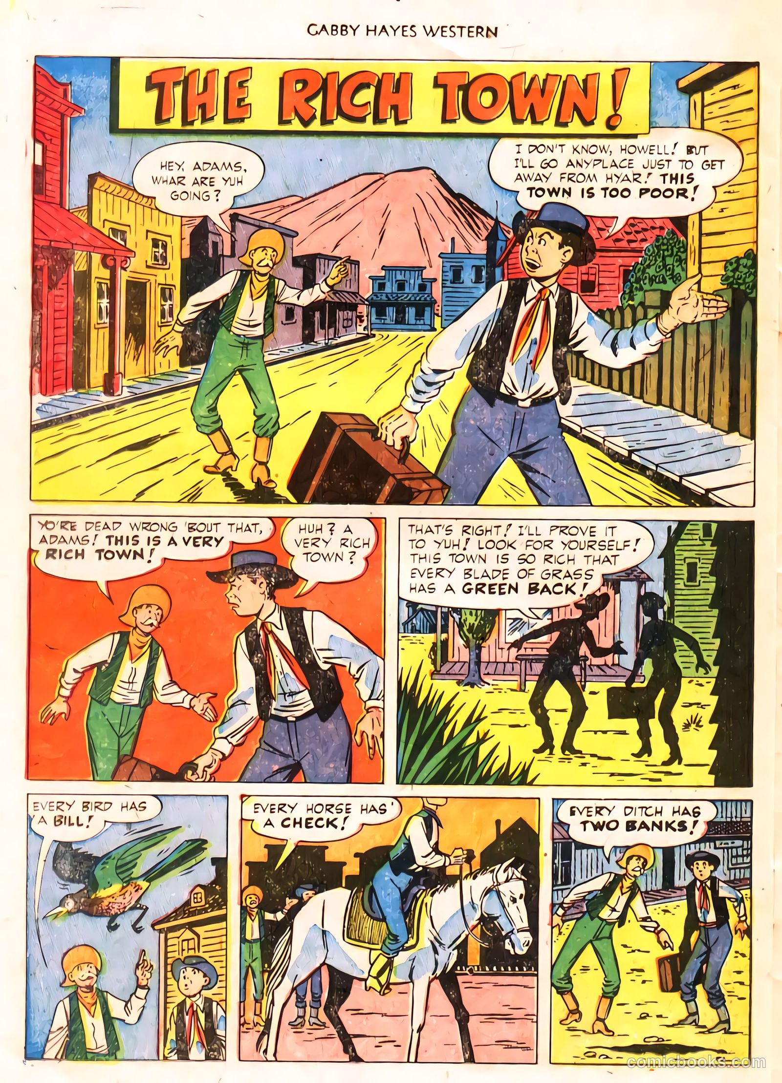 Gabby Hayes Western #40 (1952) — page 25 of 34
