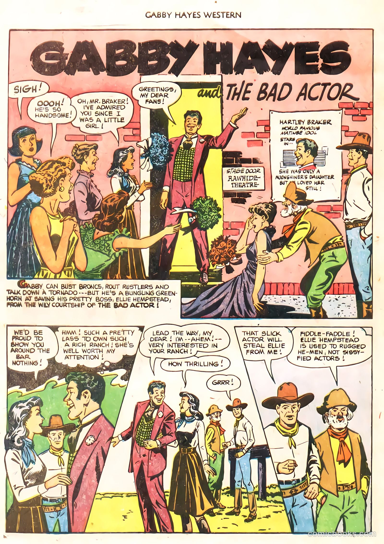 Gabby Hayes Western #40 (1952) — page 27 of 34