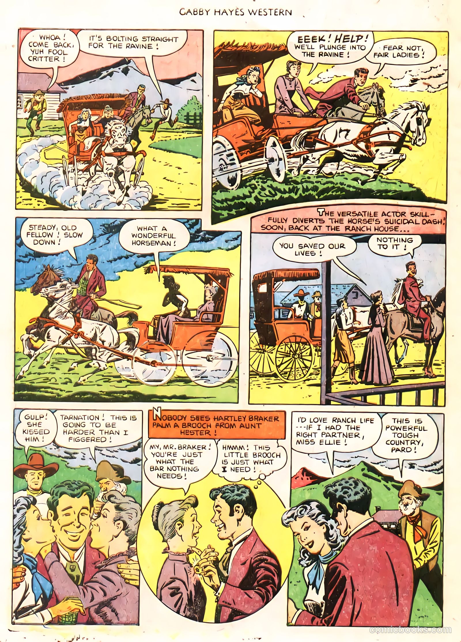 Gabby Hayes Western #40 (1952) — page 29 of 34