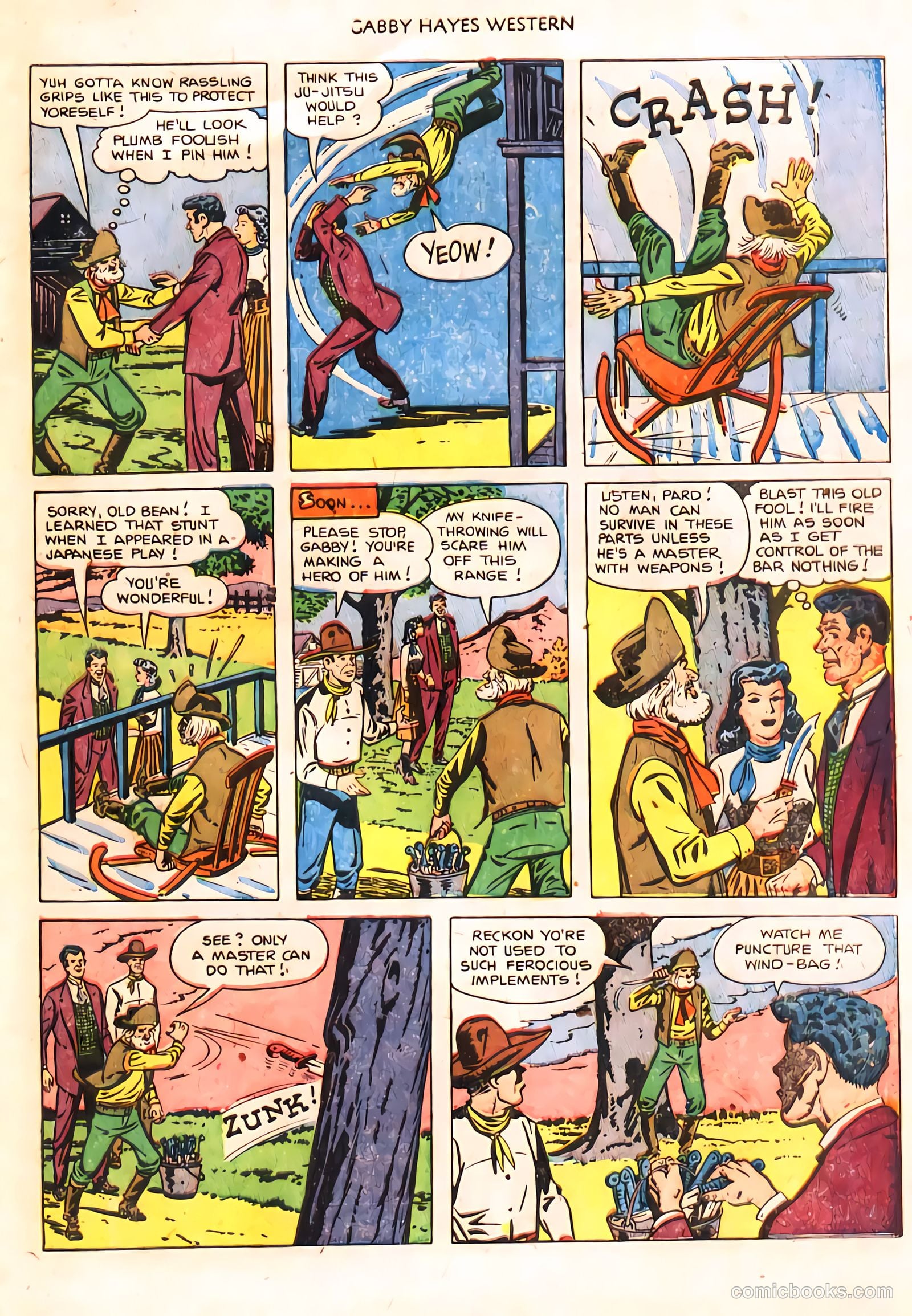 Gabby Hayes Western #40 (1952) — page 30 of 34