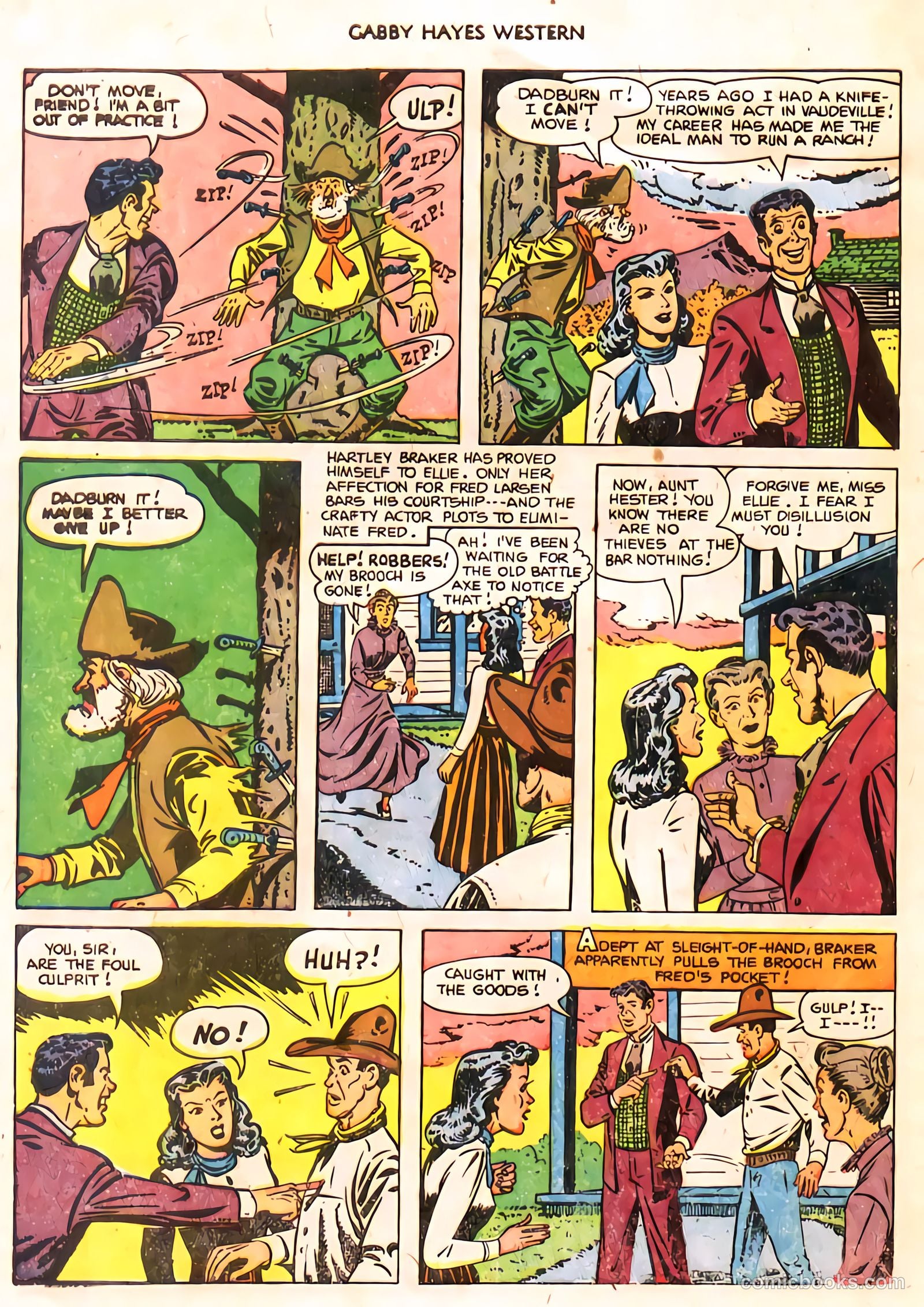 Gabby Hayes Western #40 (1952) — page 31 of 34
