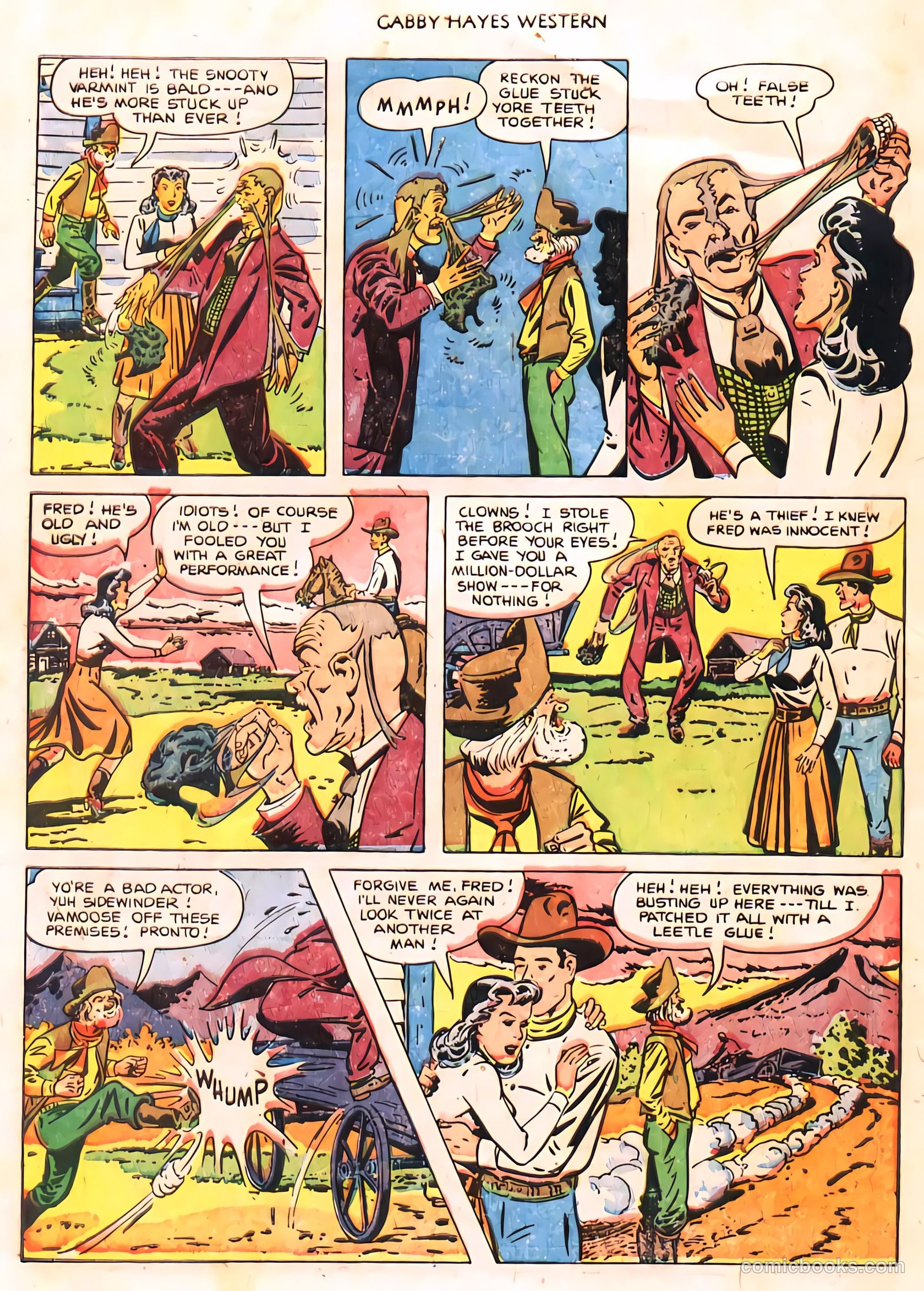 Gabby Hayes Western #40 (1952) — page 33 of 34