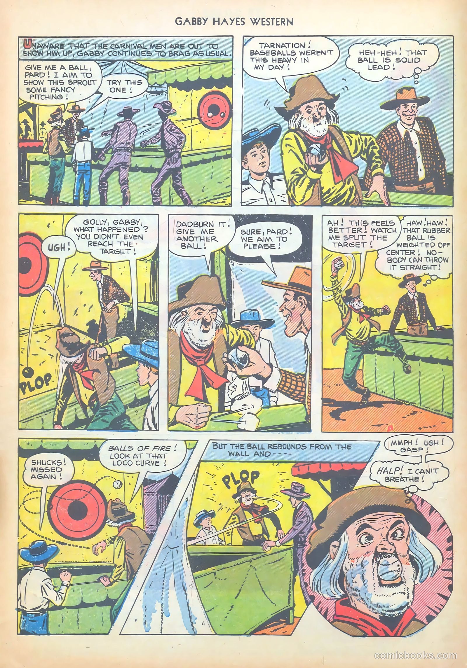 Gabby Hayes Western #41 (1952) — page 4 of 36
