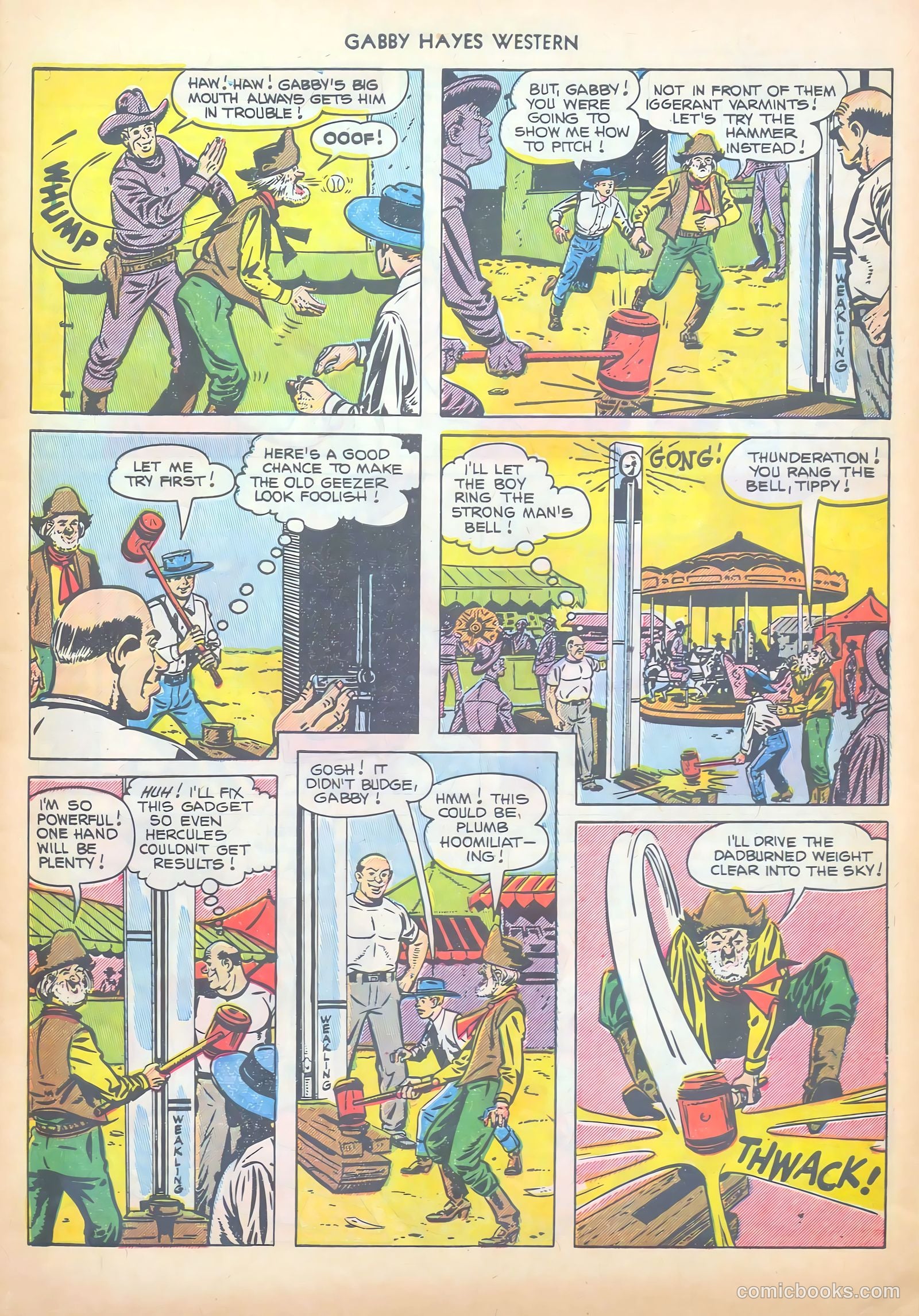 Gabby Hayes Western #41 (1952) — page 5 of 36
