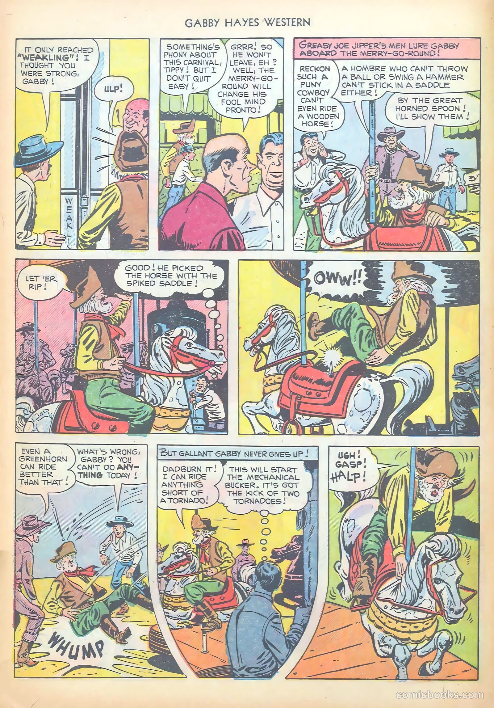 Gabby Hayes Western #41 (1952) — page 6 of 36