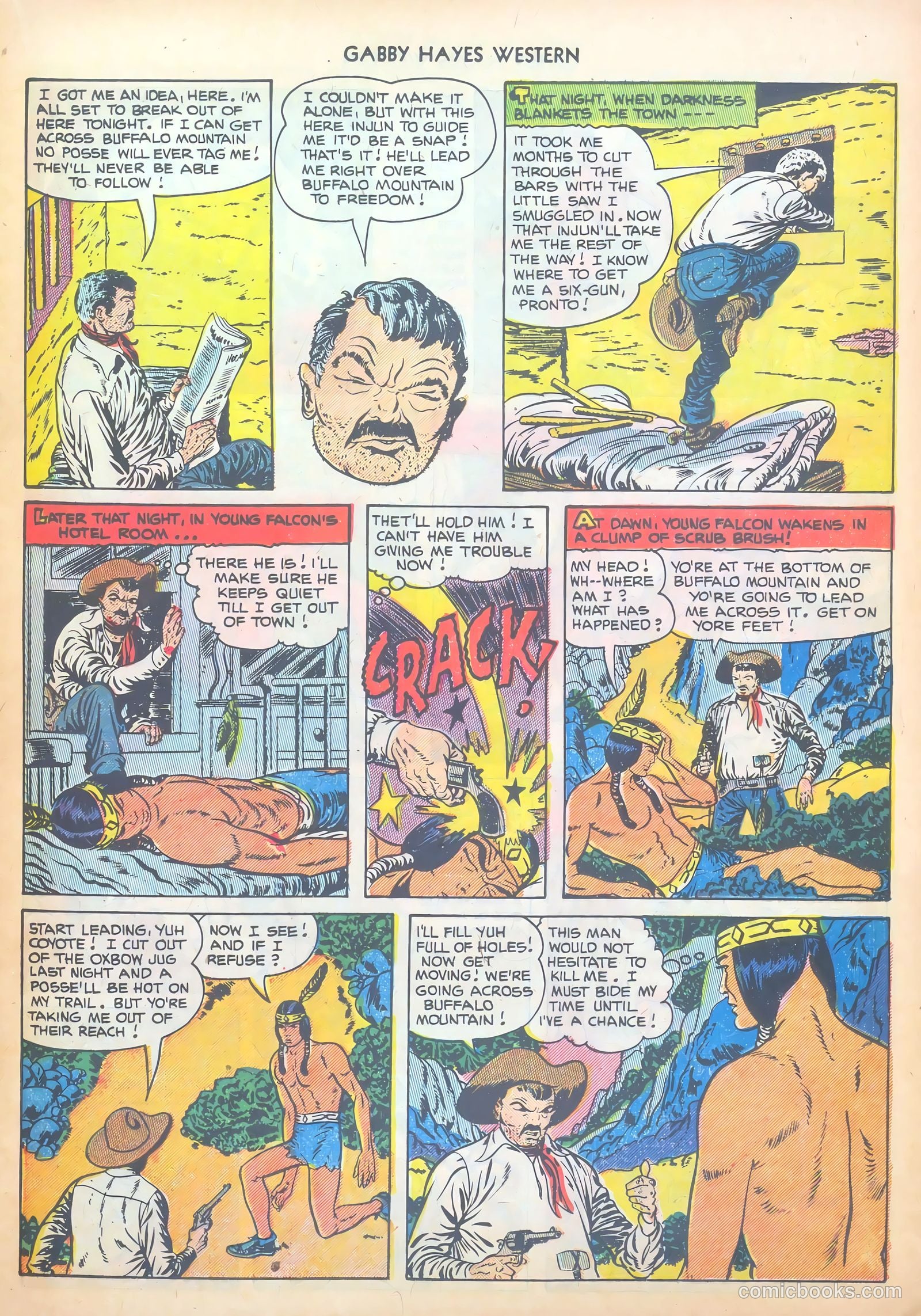 Gabby Hayes Western #41 (1952) — page 13 of 36