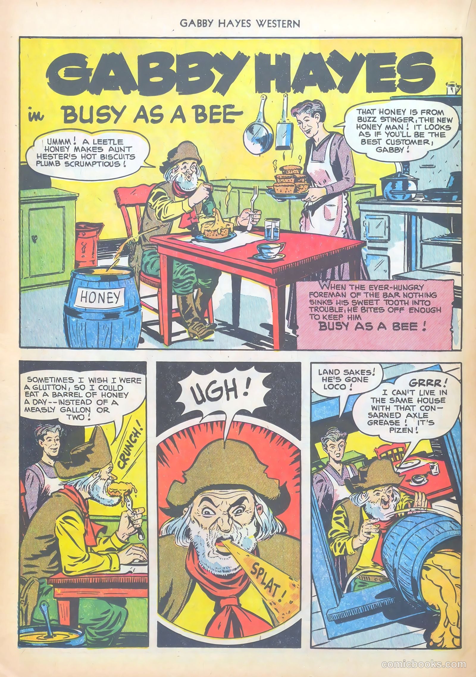 Gabby Hayes Western #41 (1952) — page 16 of 36