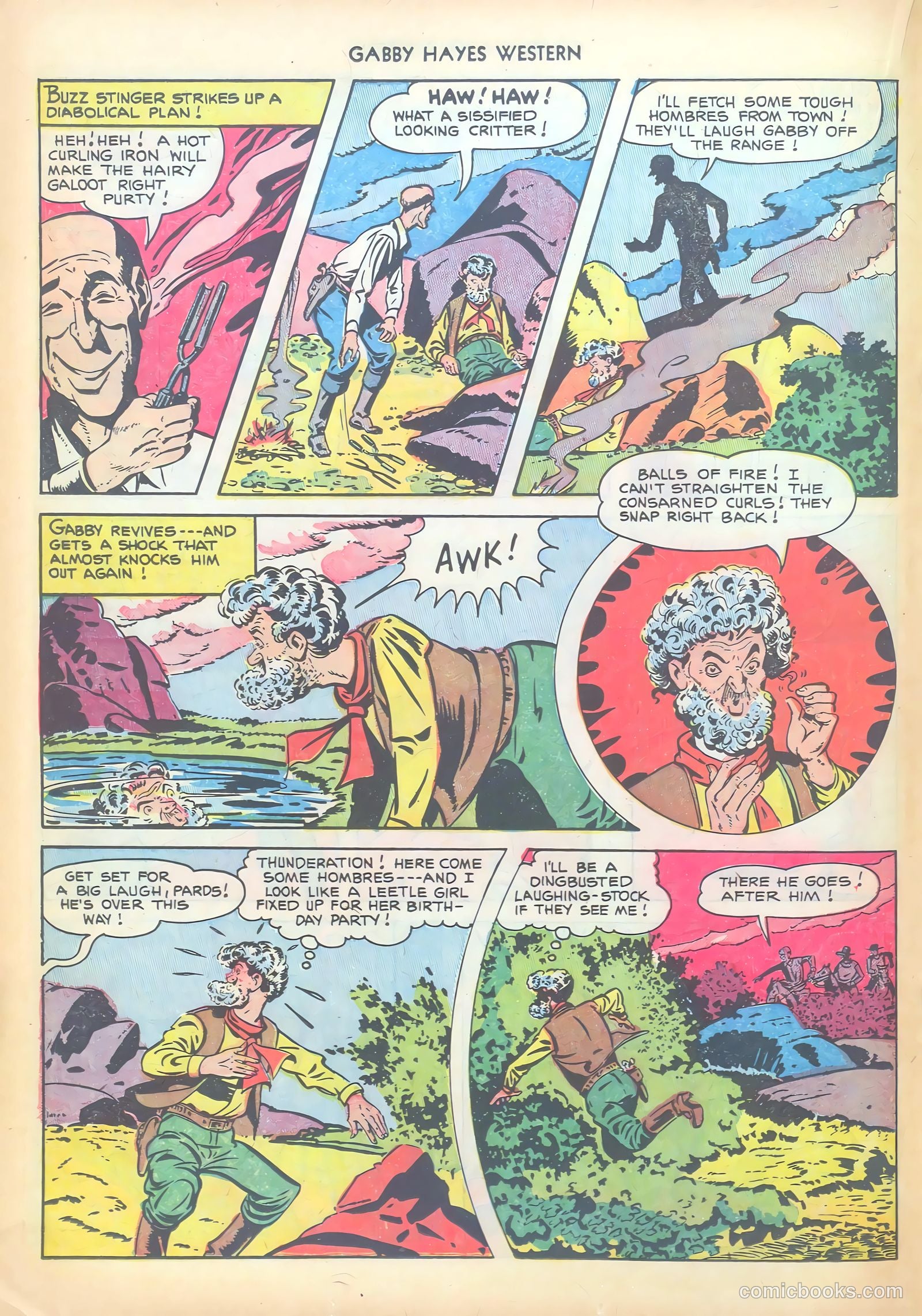 Gabby Hayes Western #41 (1952) — page 18 of 36