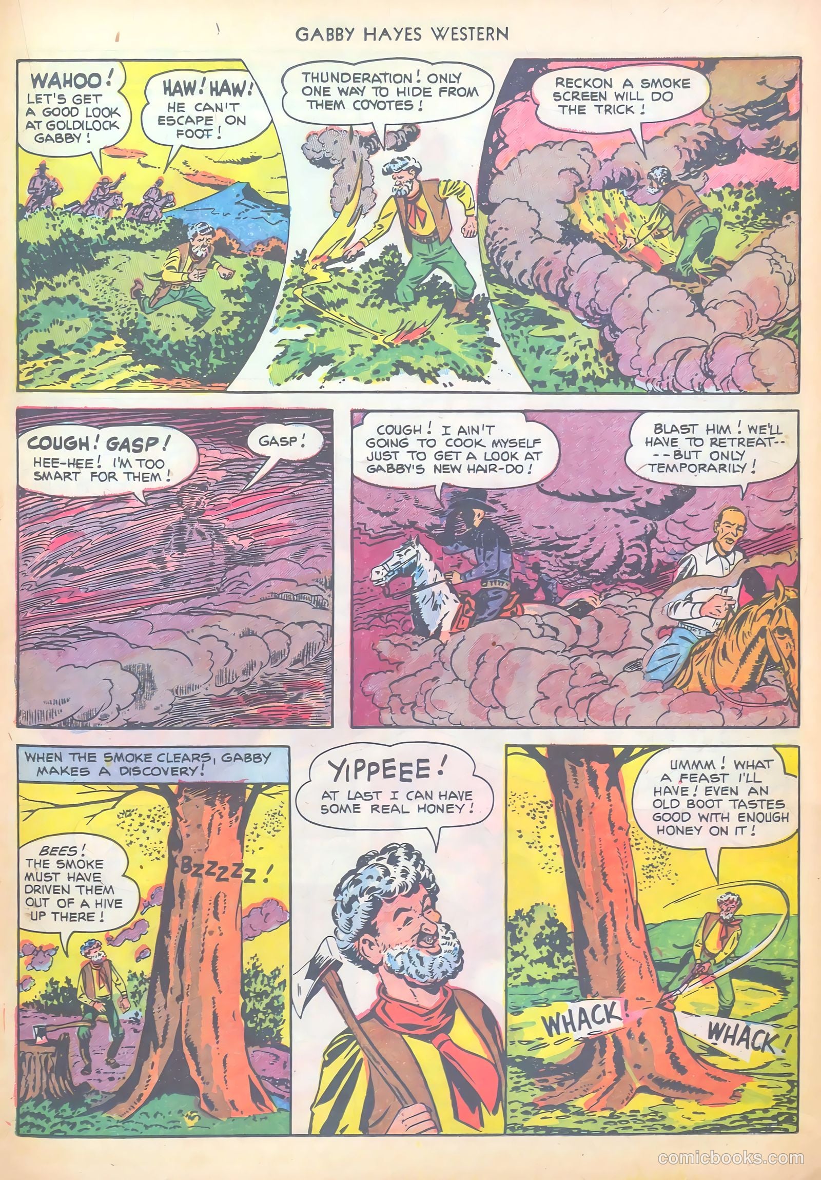 Gabby Hayes Western #41 (1952) — page 19 of 36