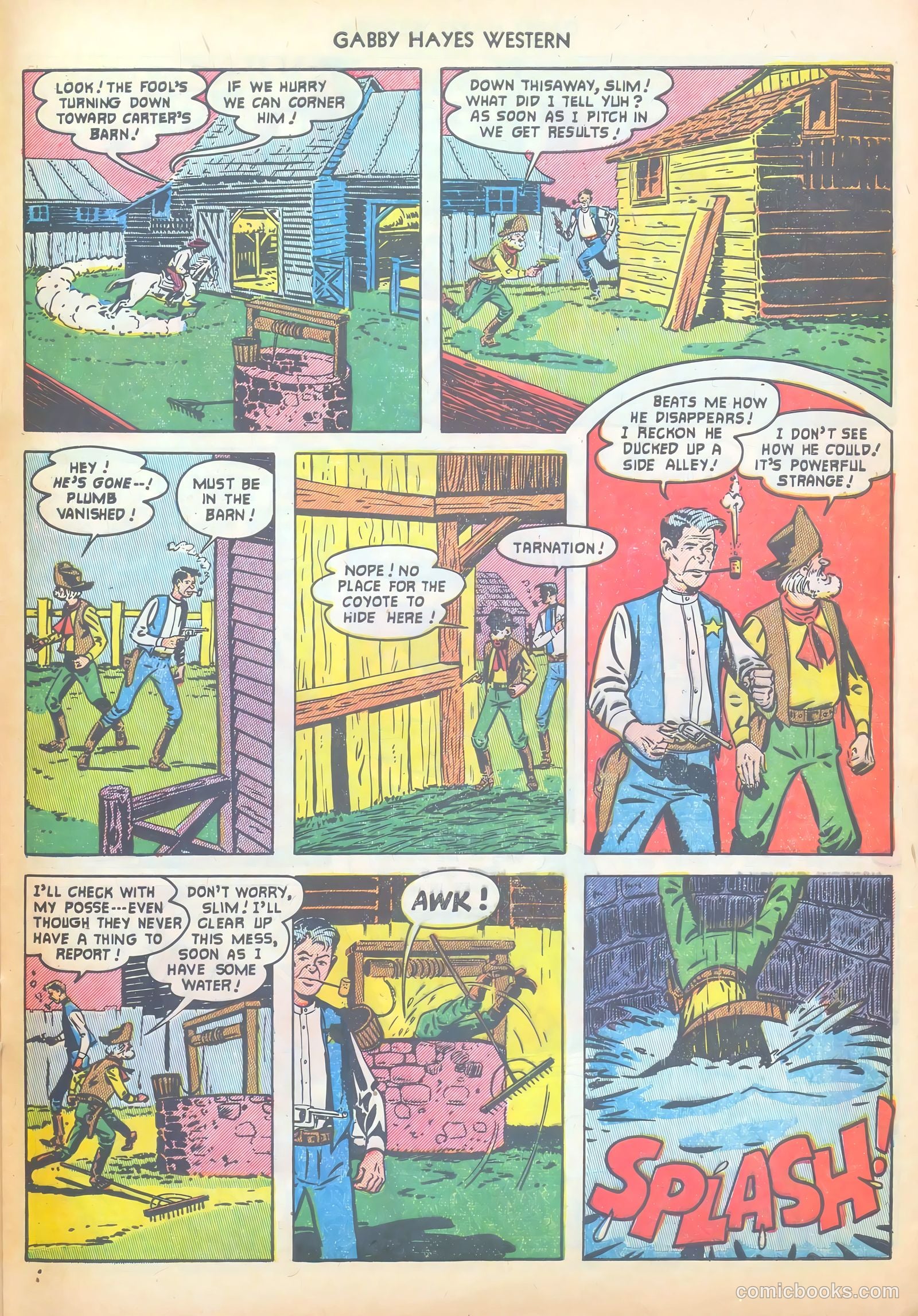 Gabby Hayes Western #41 (1952) — page 29 of 36