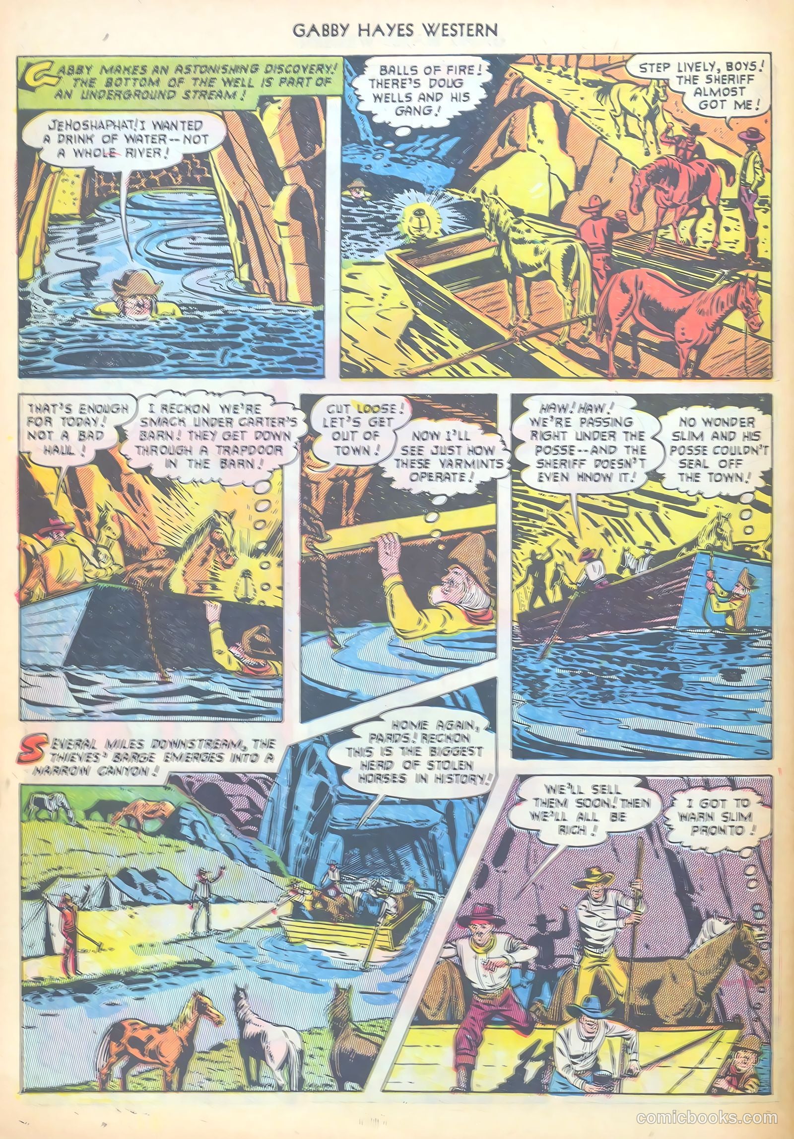 Gabby Hayes Western #41 (1952) — page 30 of 36